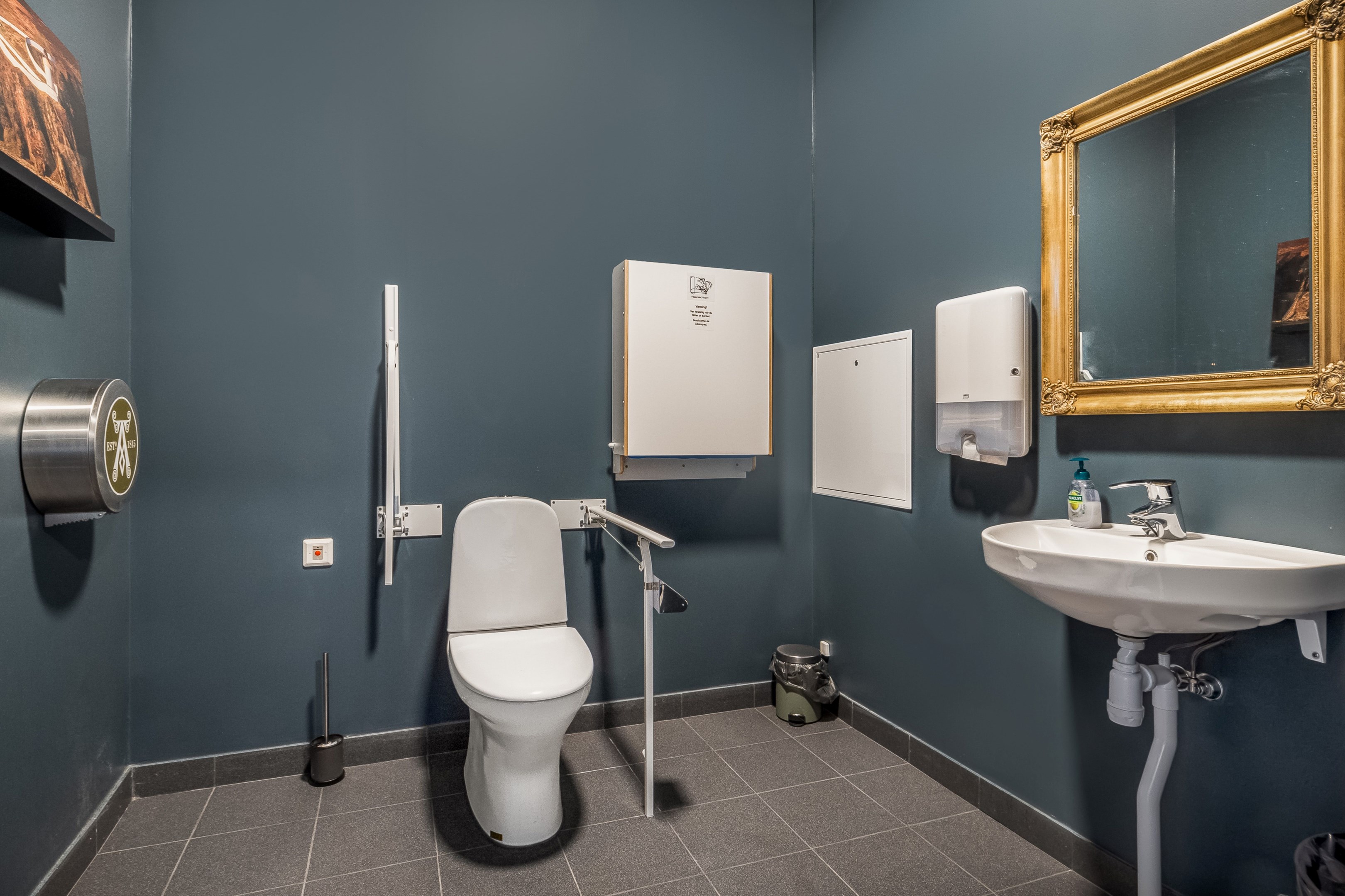 Wc i nya byggnaden