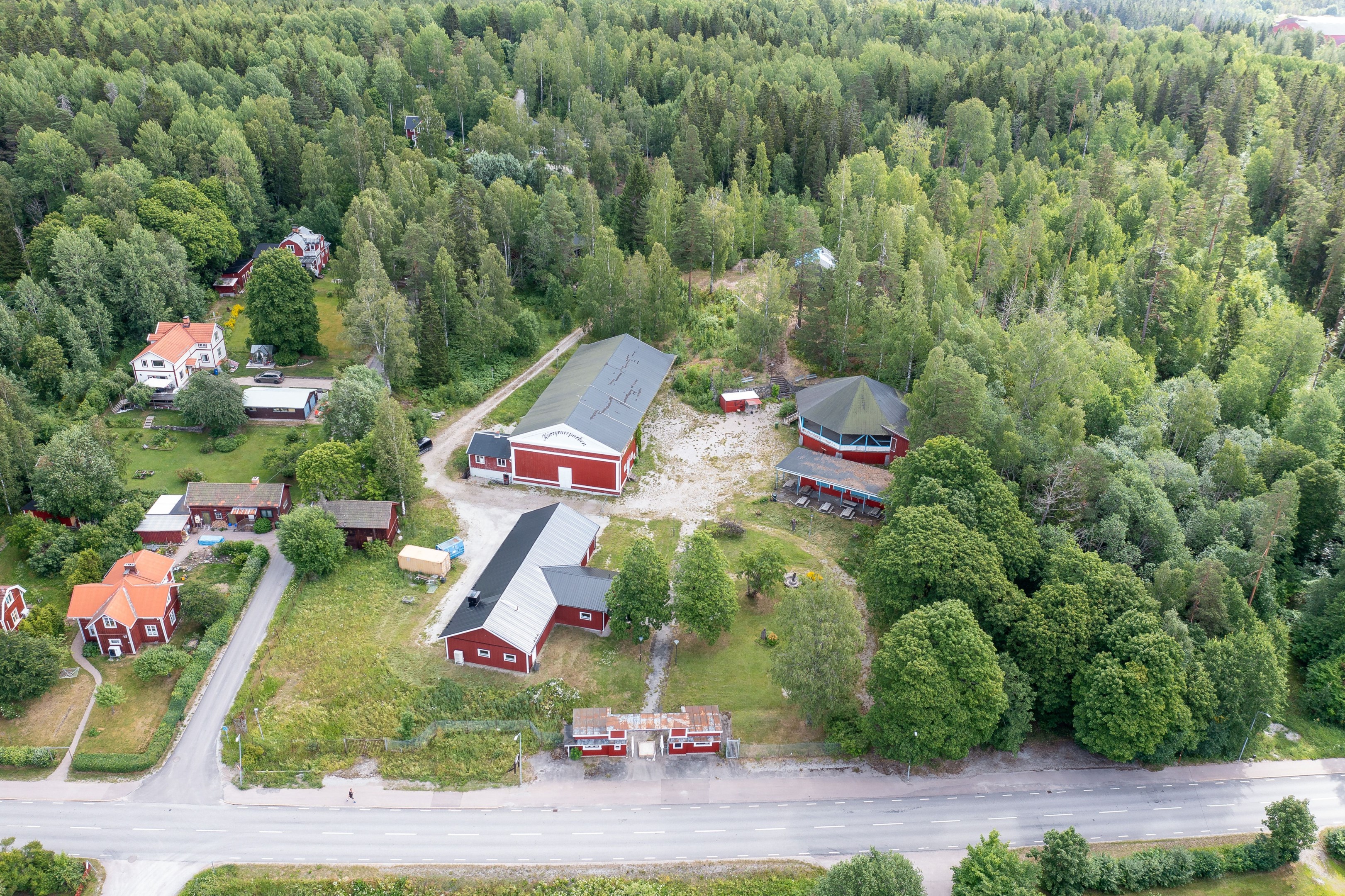 Vy över parken