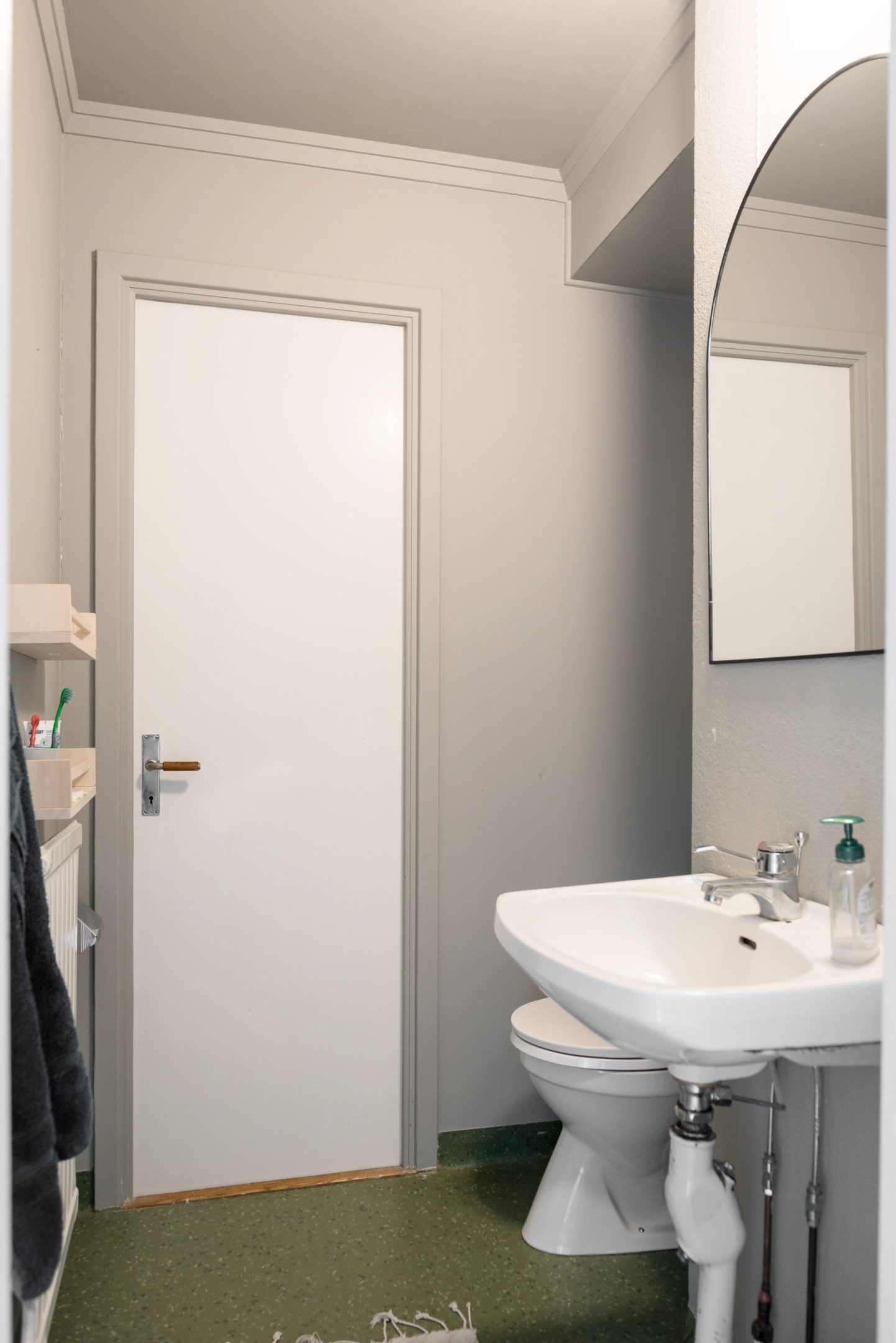 Wc, övre plan