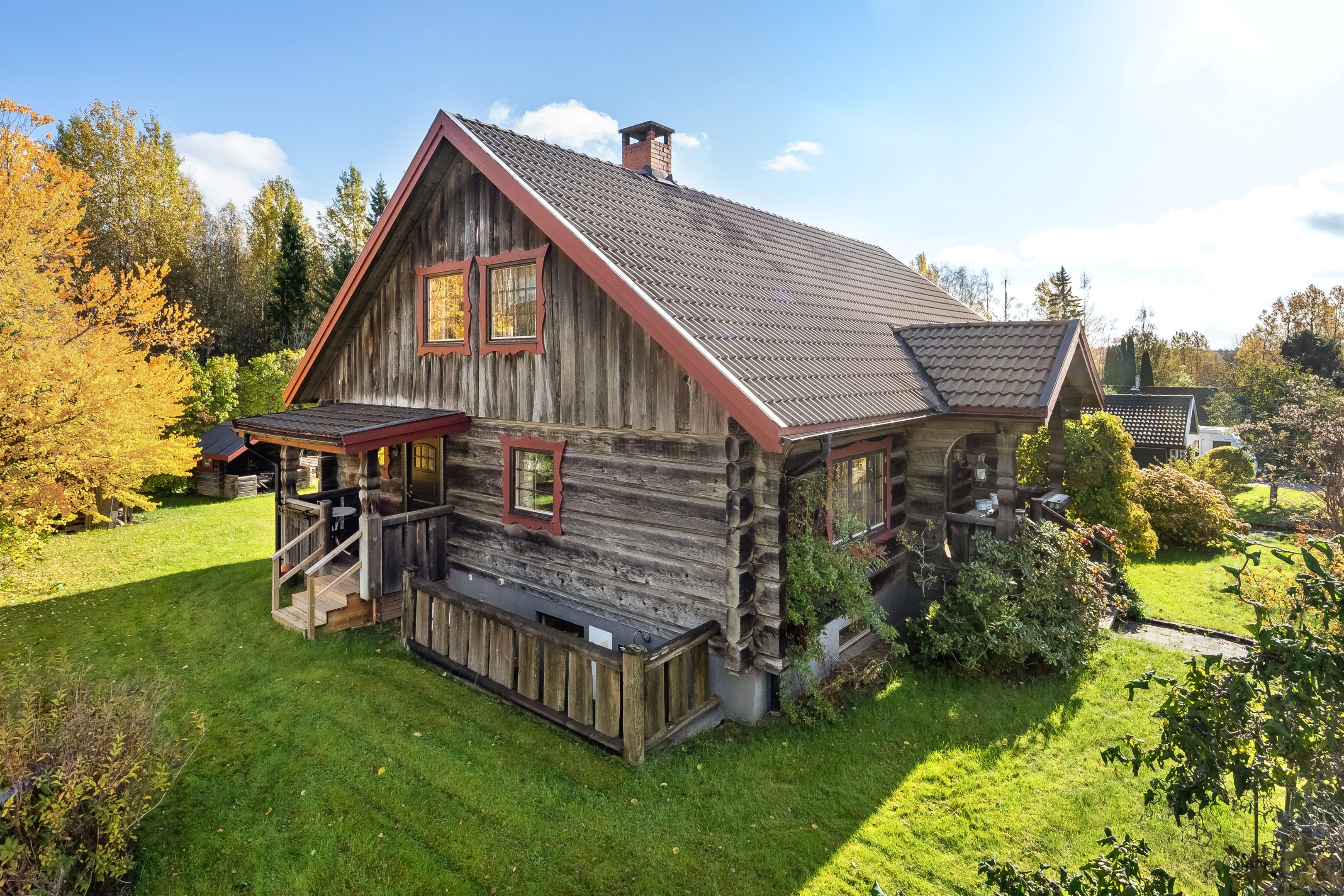 Gavel med grovingång