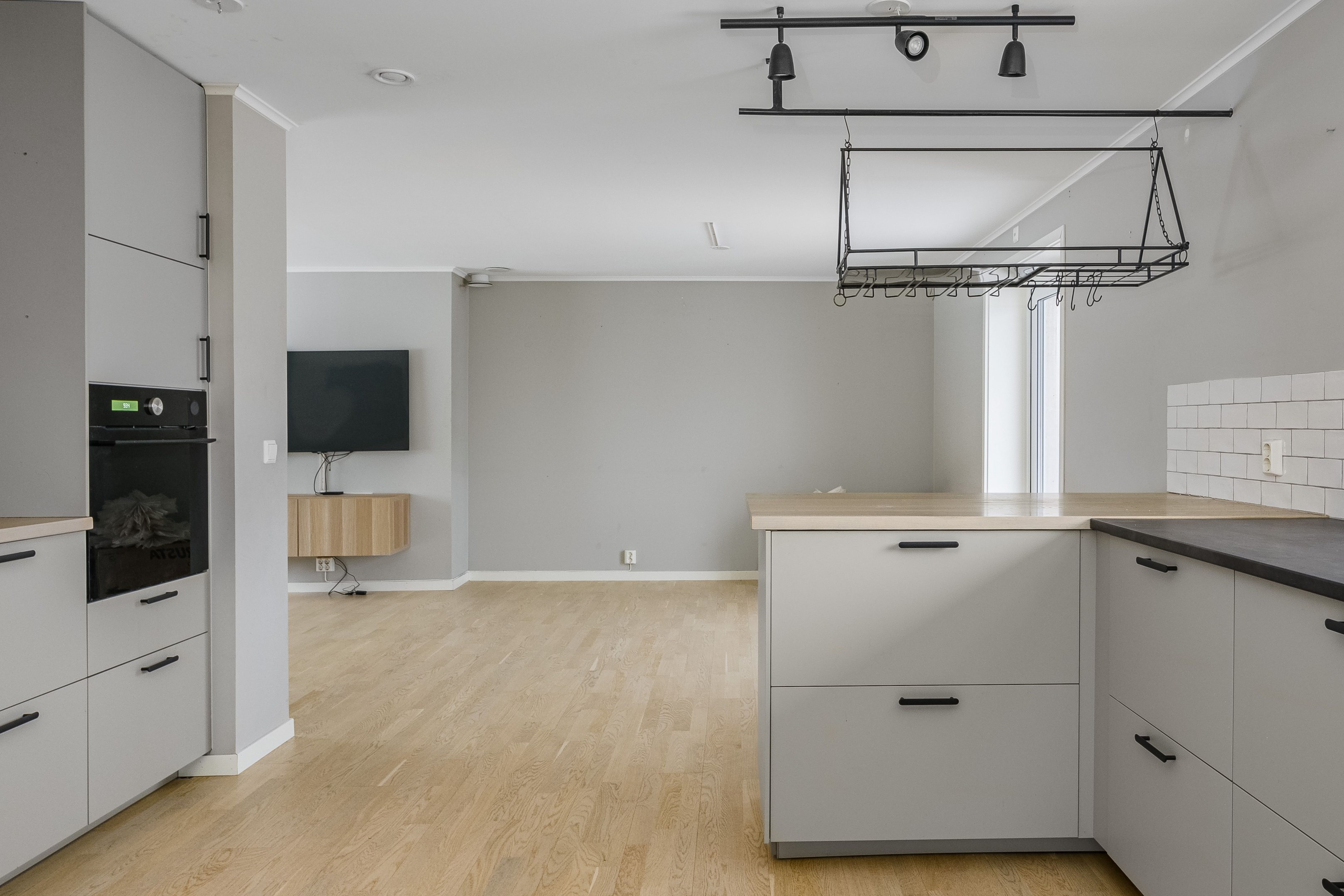 Kök med öppen planlösning