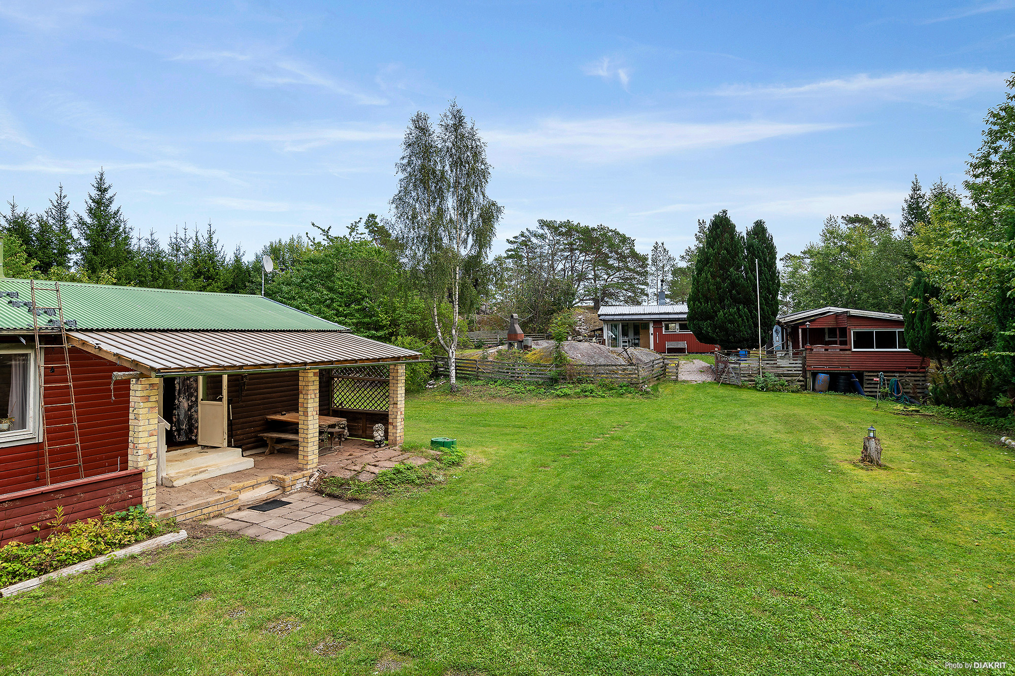 Hus 1 i förgrunden