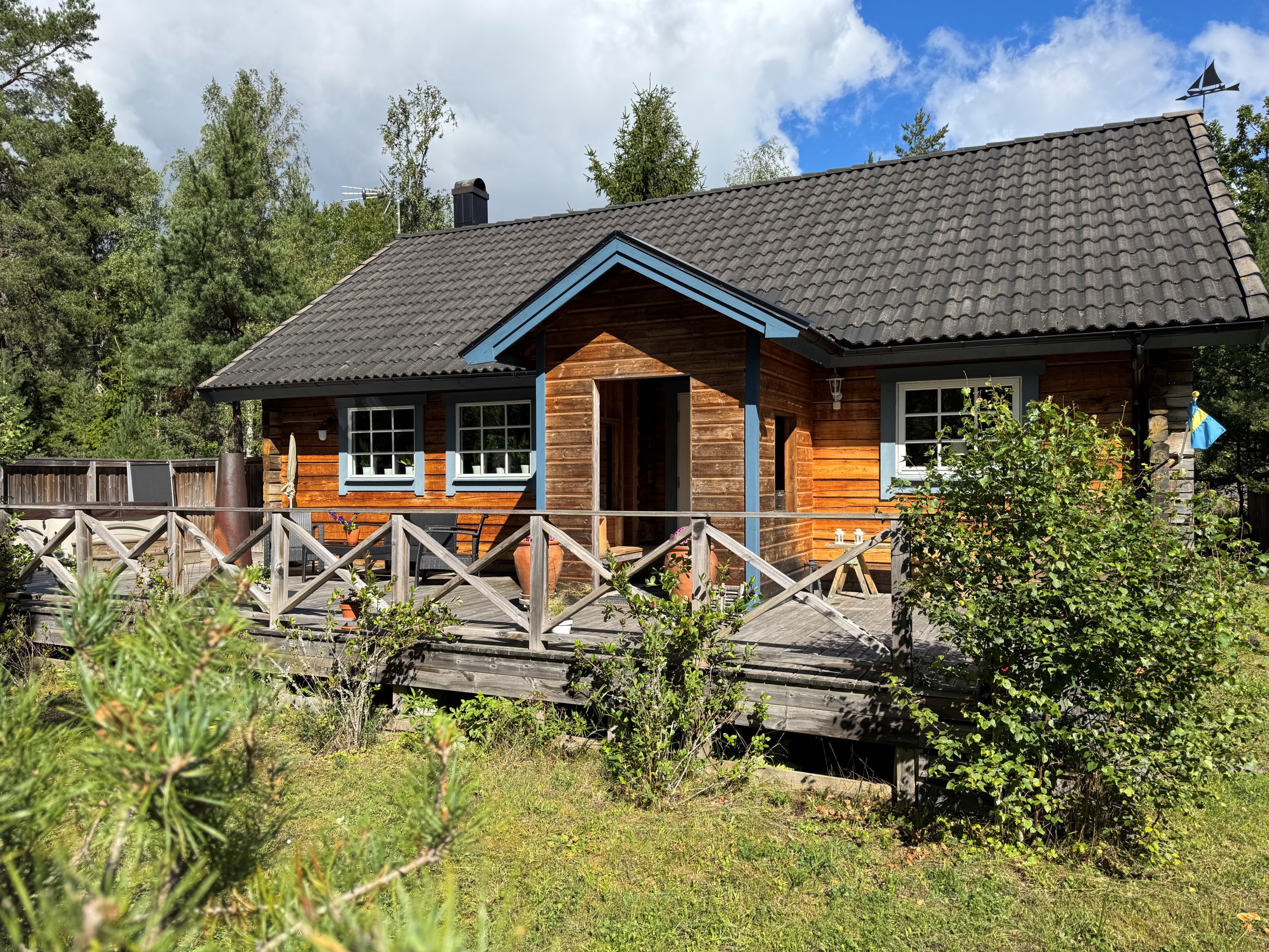 Pittoreskt i solsken