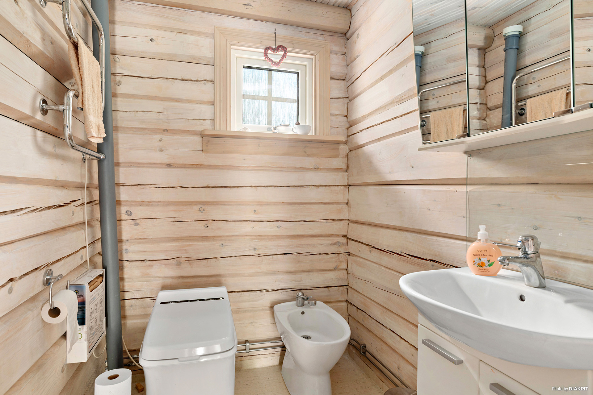 Toalett - En förbränning