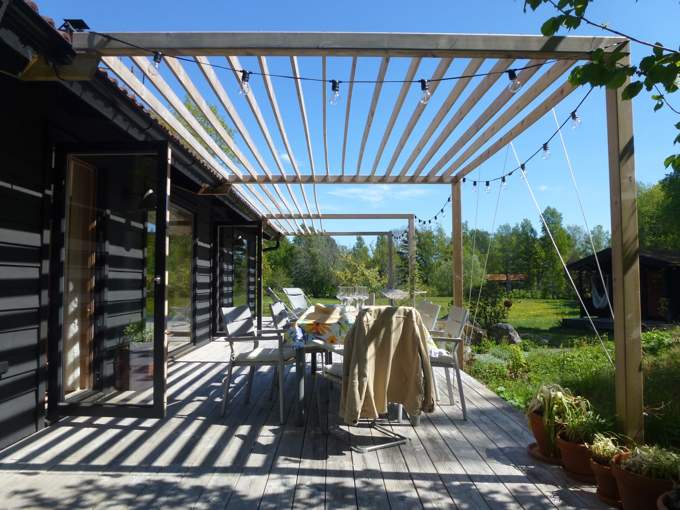 Vilket härligt ljus från rastret