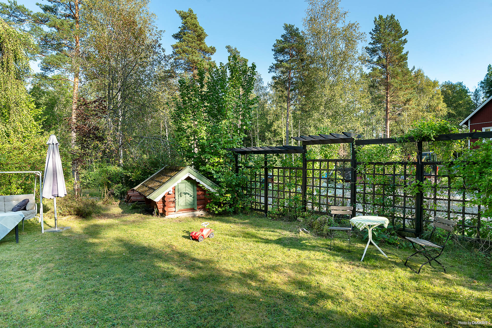 Pumphuset för egen vattenbrunn