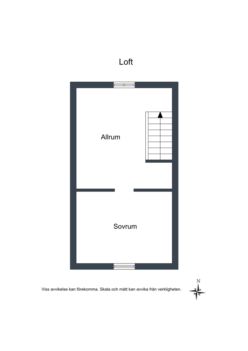 Planlösning loft