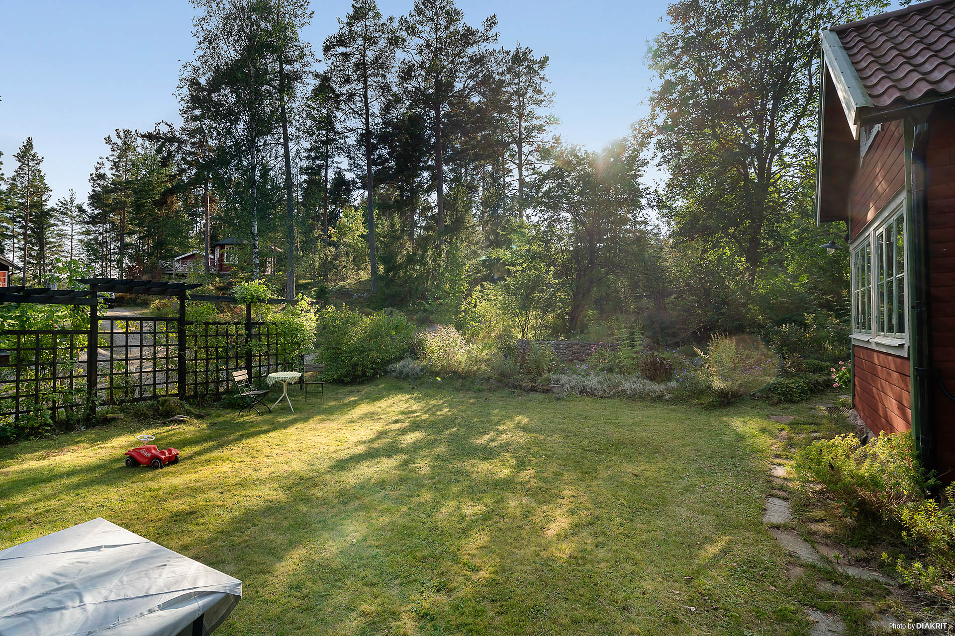 Kika extra på trädgårdens alla fina stensättningar