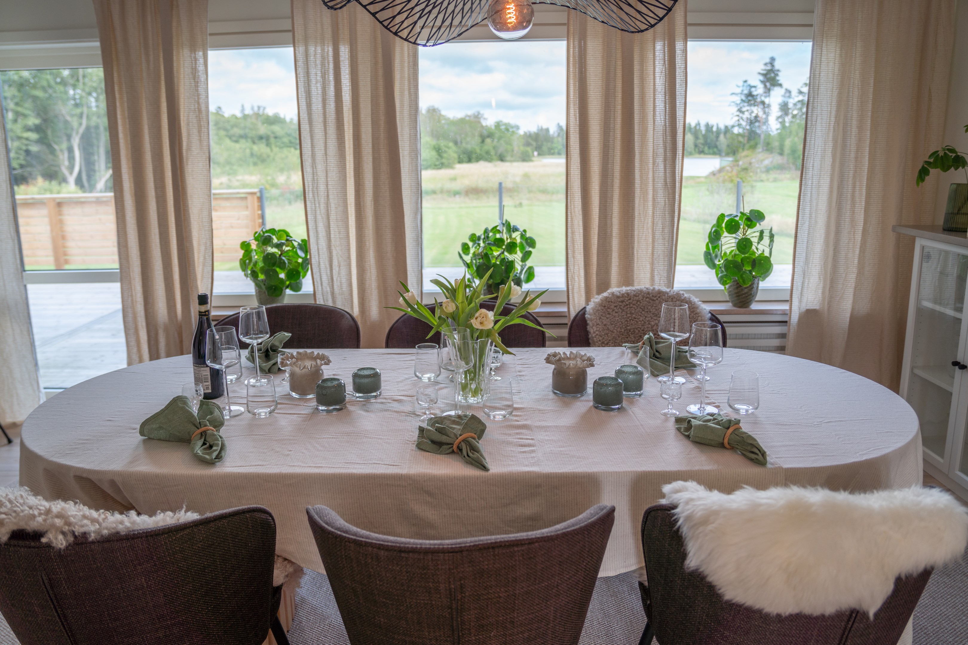 Utsikten från matsalen