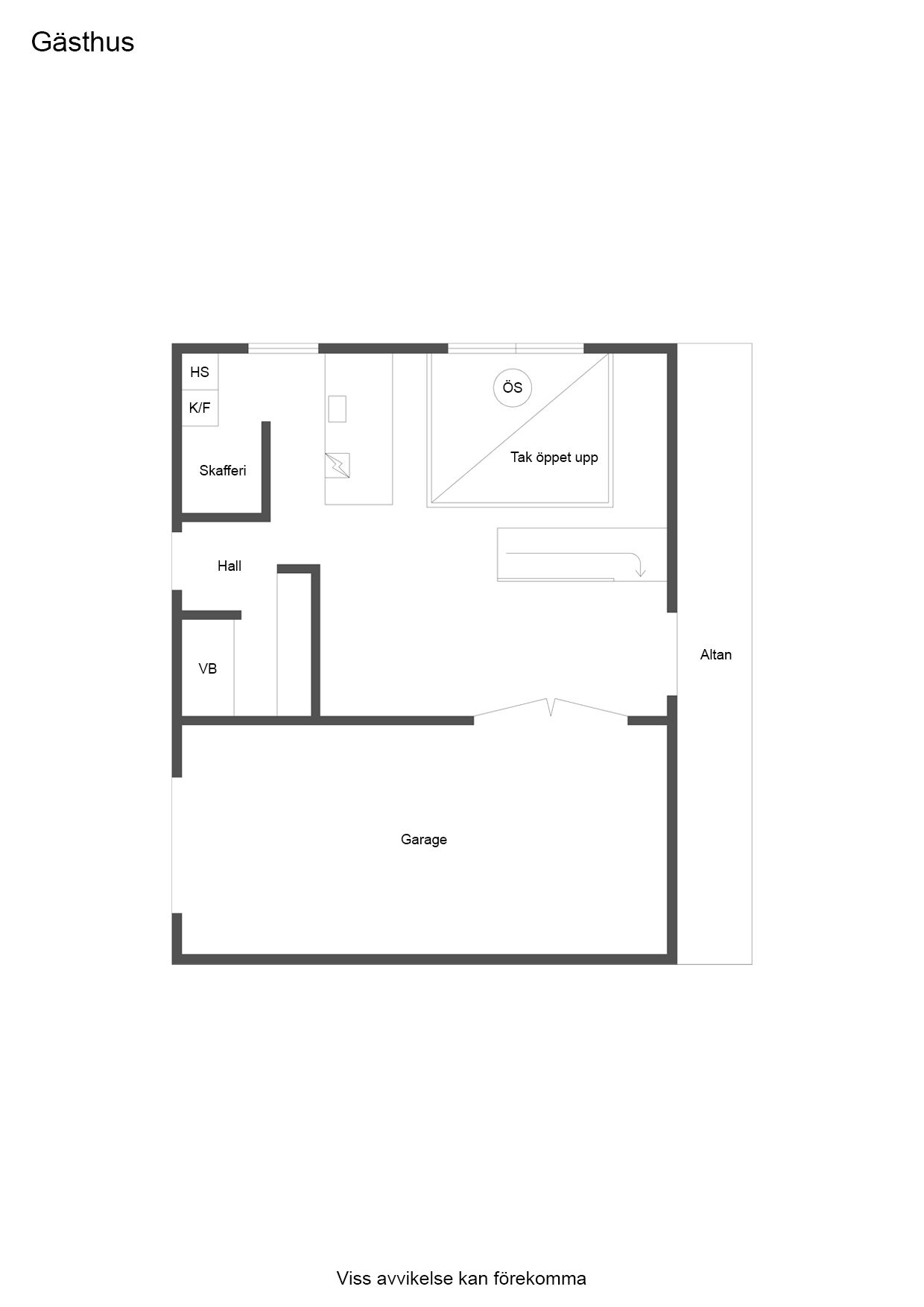 Gästhuset/kontoret/garage