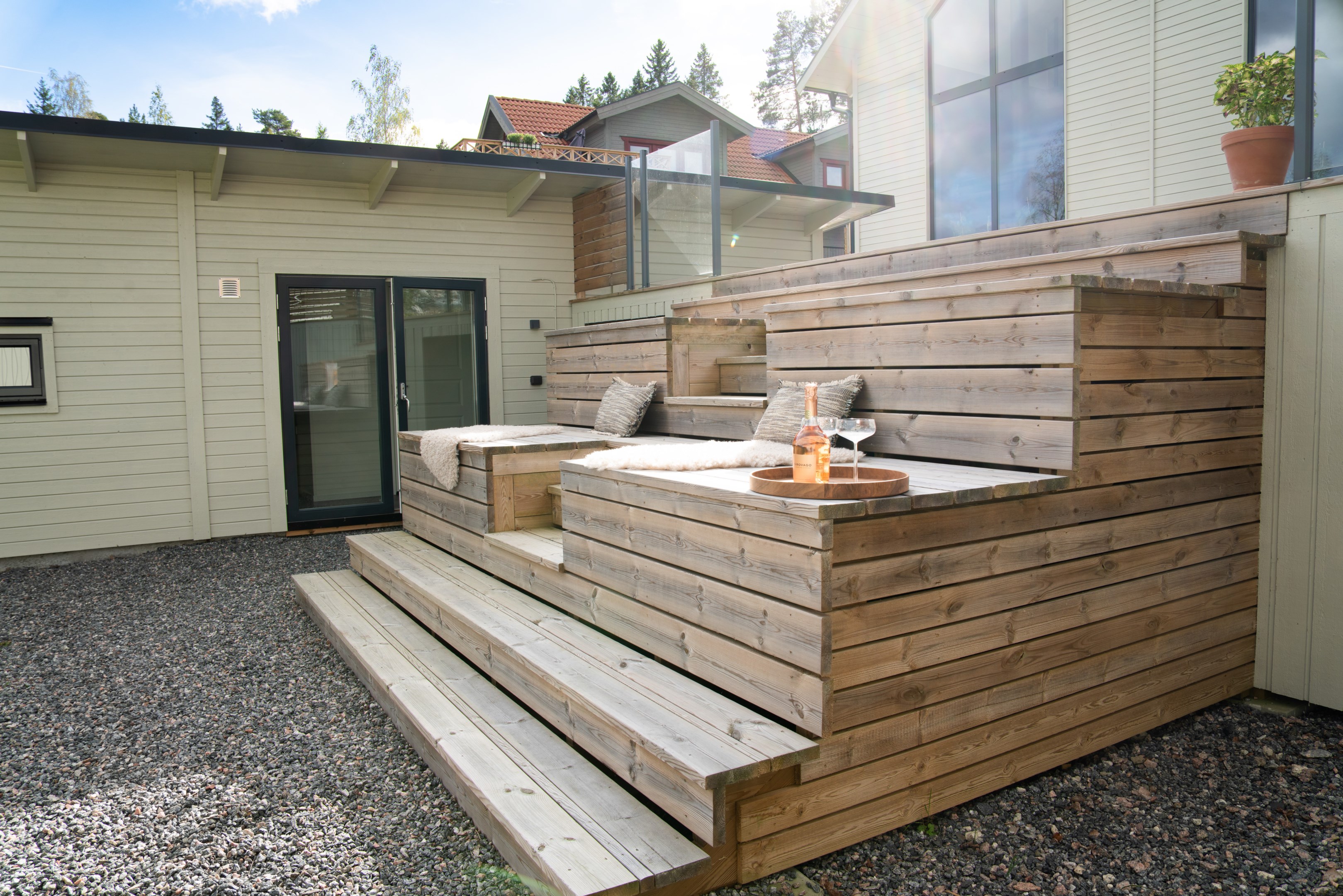 Friggebod med extra sovutrymme