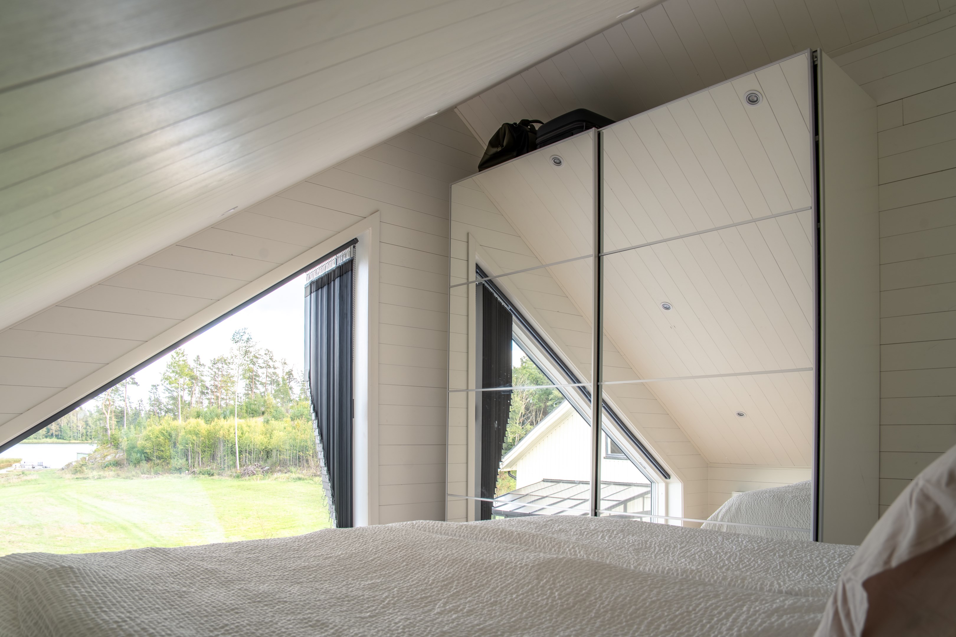 Utsikten - Sovrum uppe i gästhuset