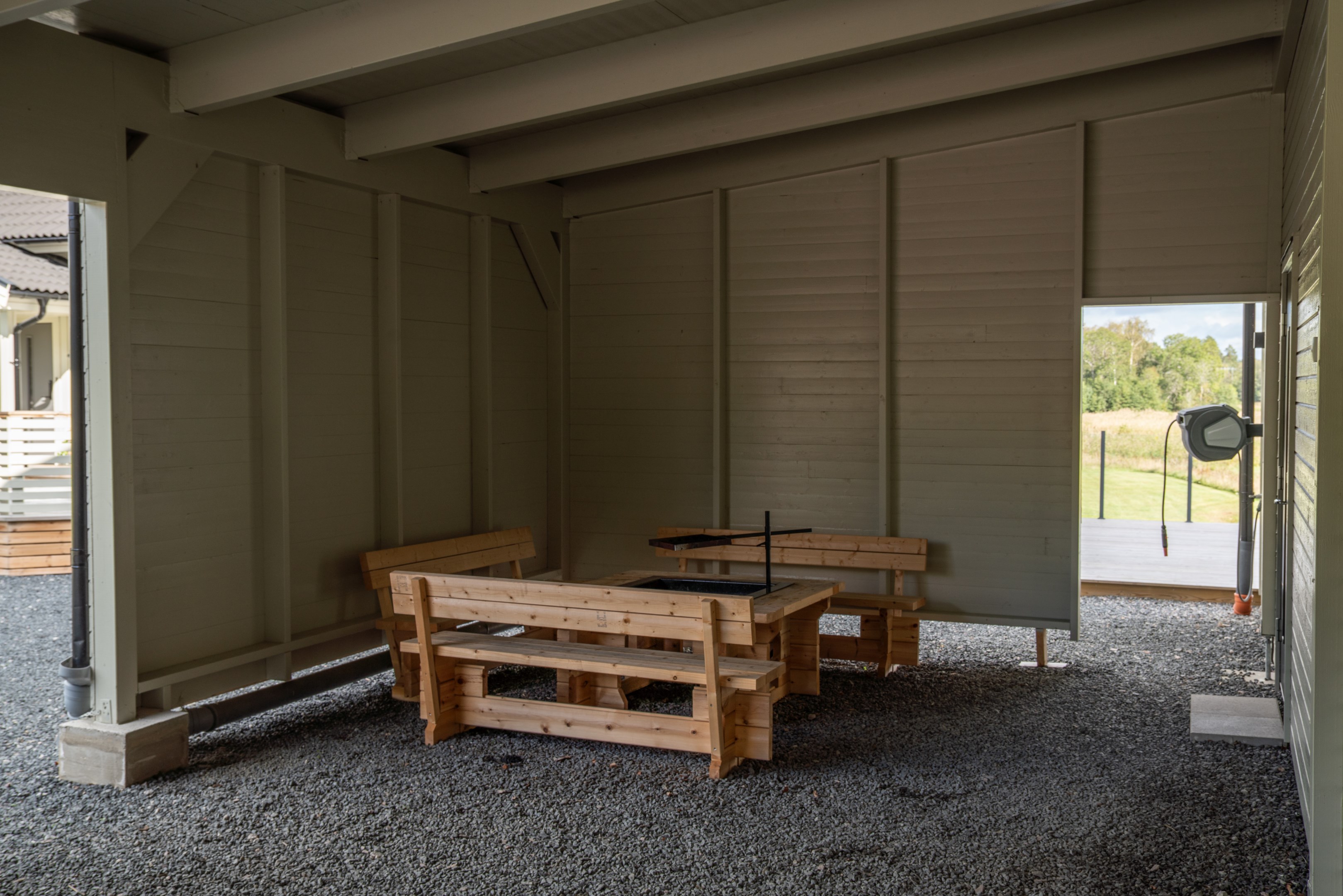 En alldeles egen grillplats