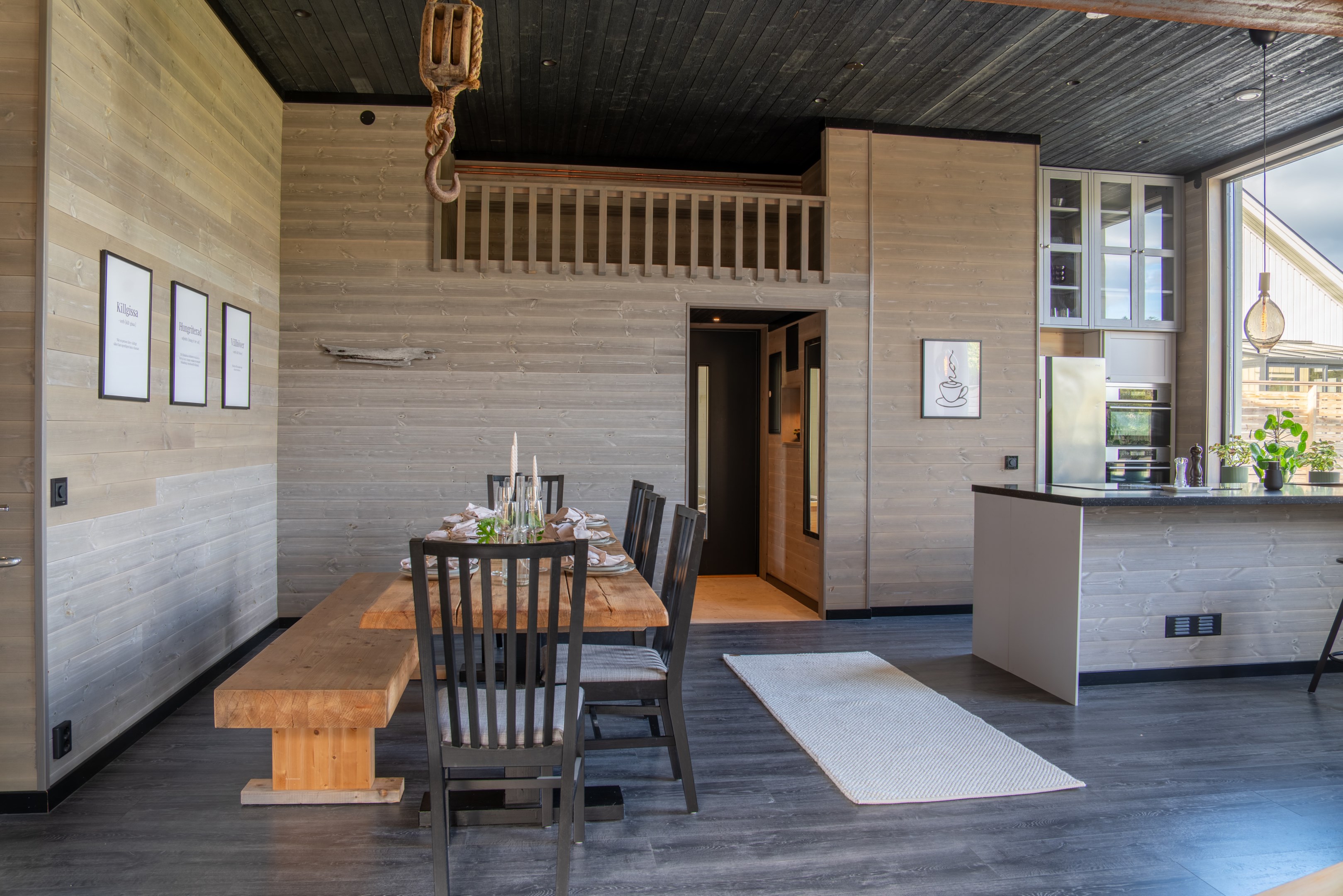 Matplats och den lilla balkongen