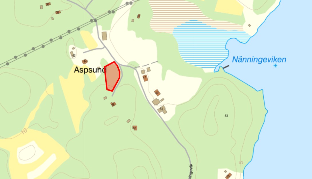 Näningevik 46A Karta