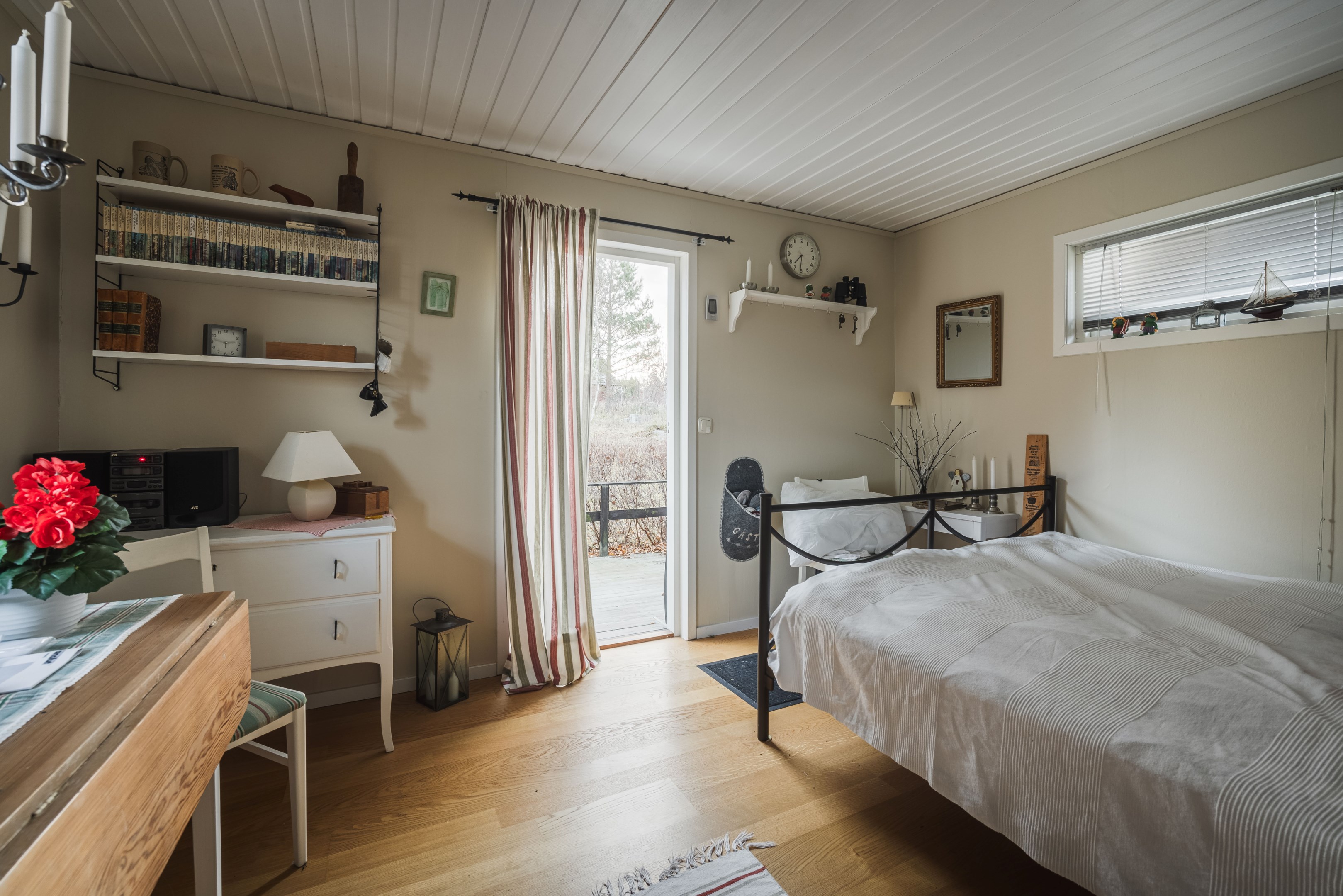 I gästhuset har du plats för gäster