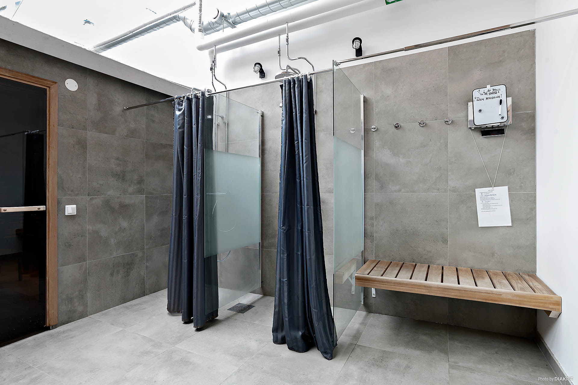 Föreningen har gym och bastu