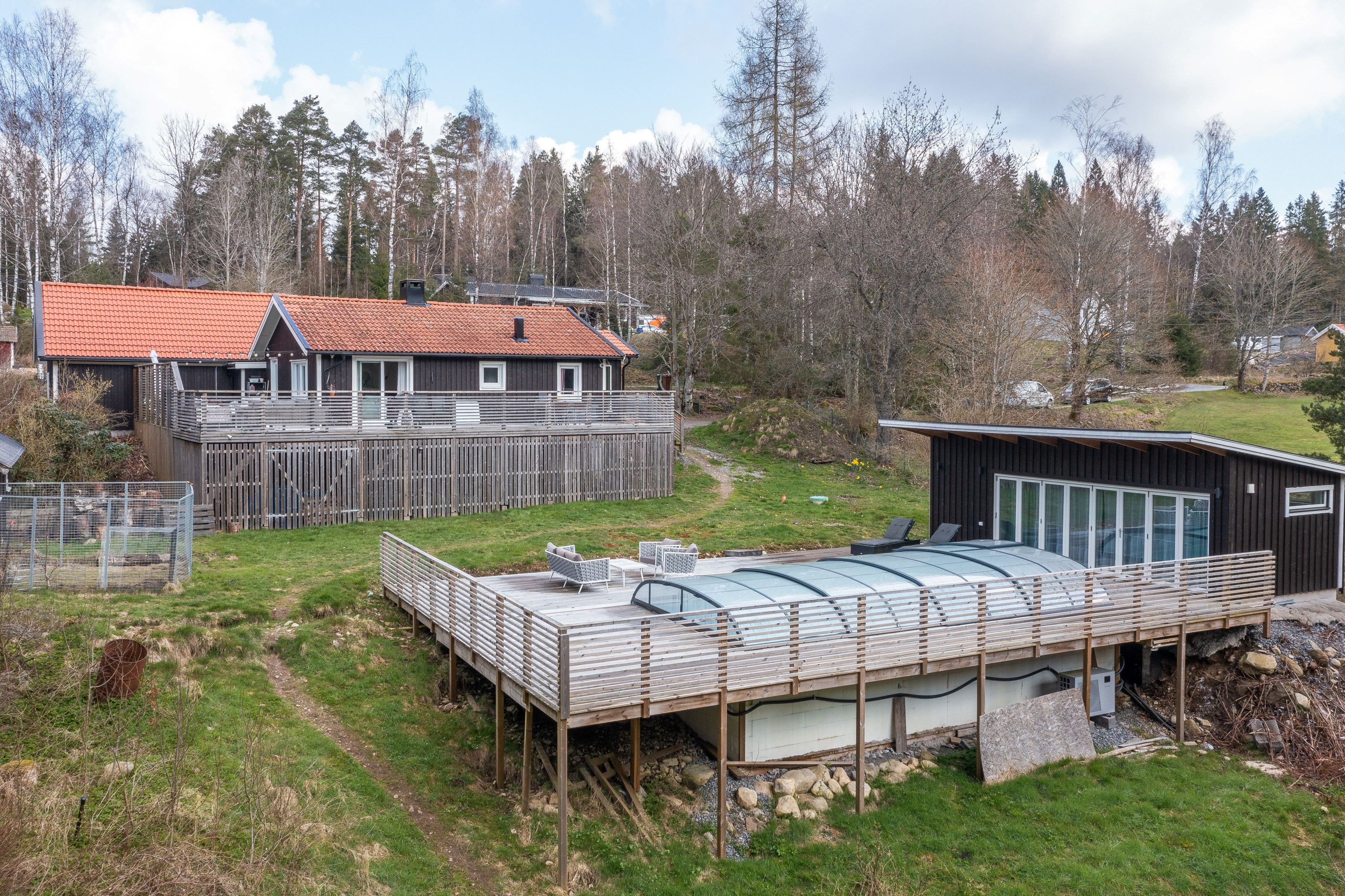 Härligt utemiljö