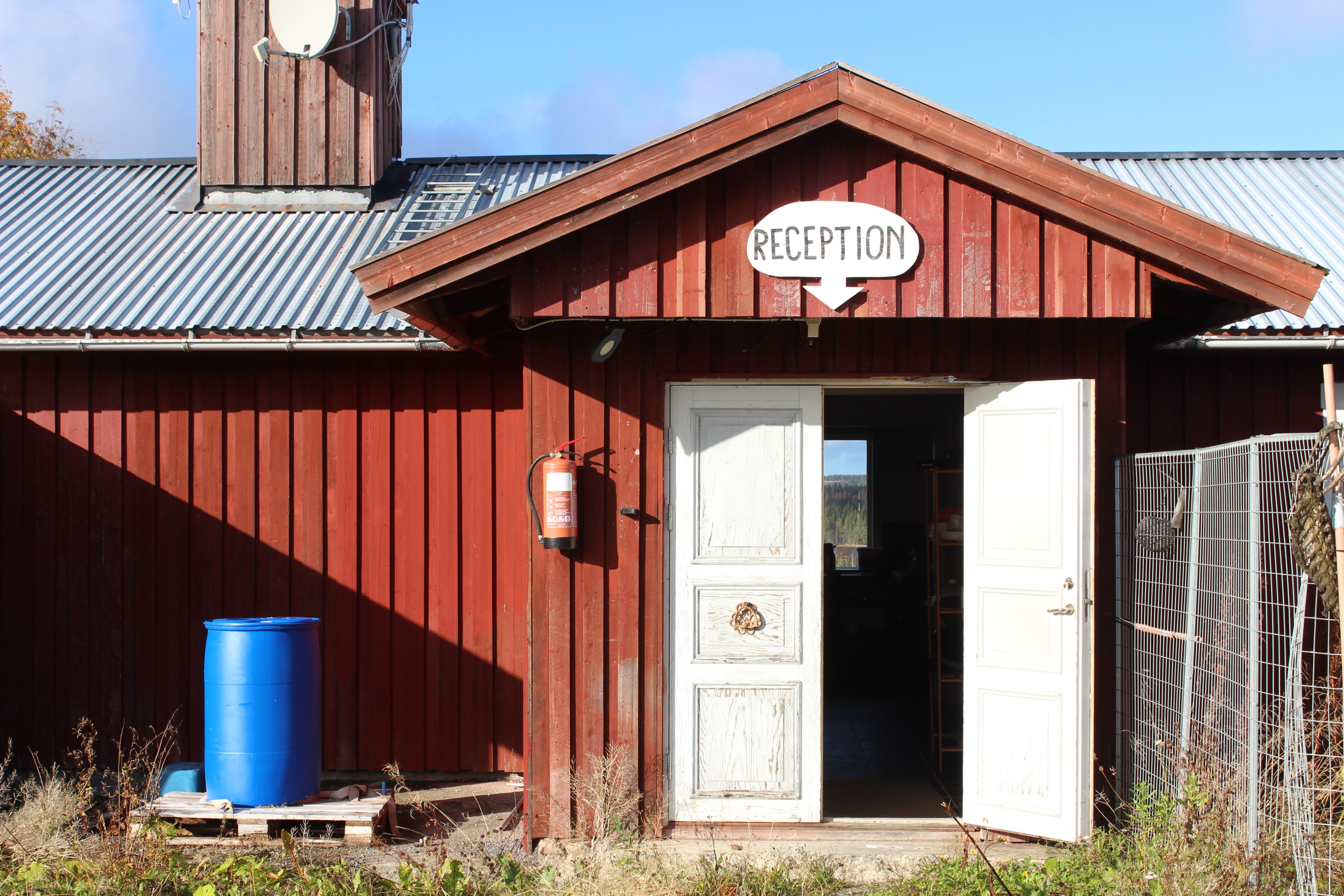  Entré receptionsbyggnaden