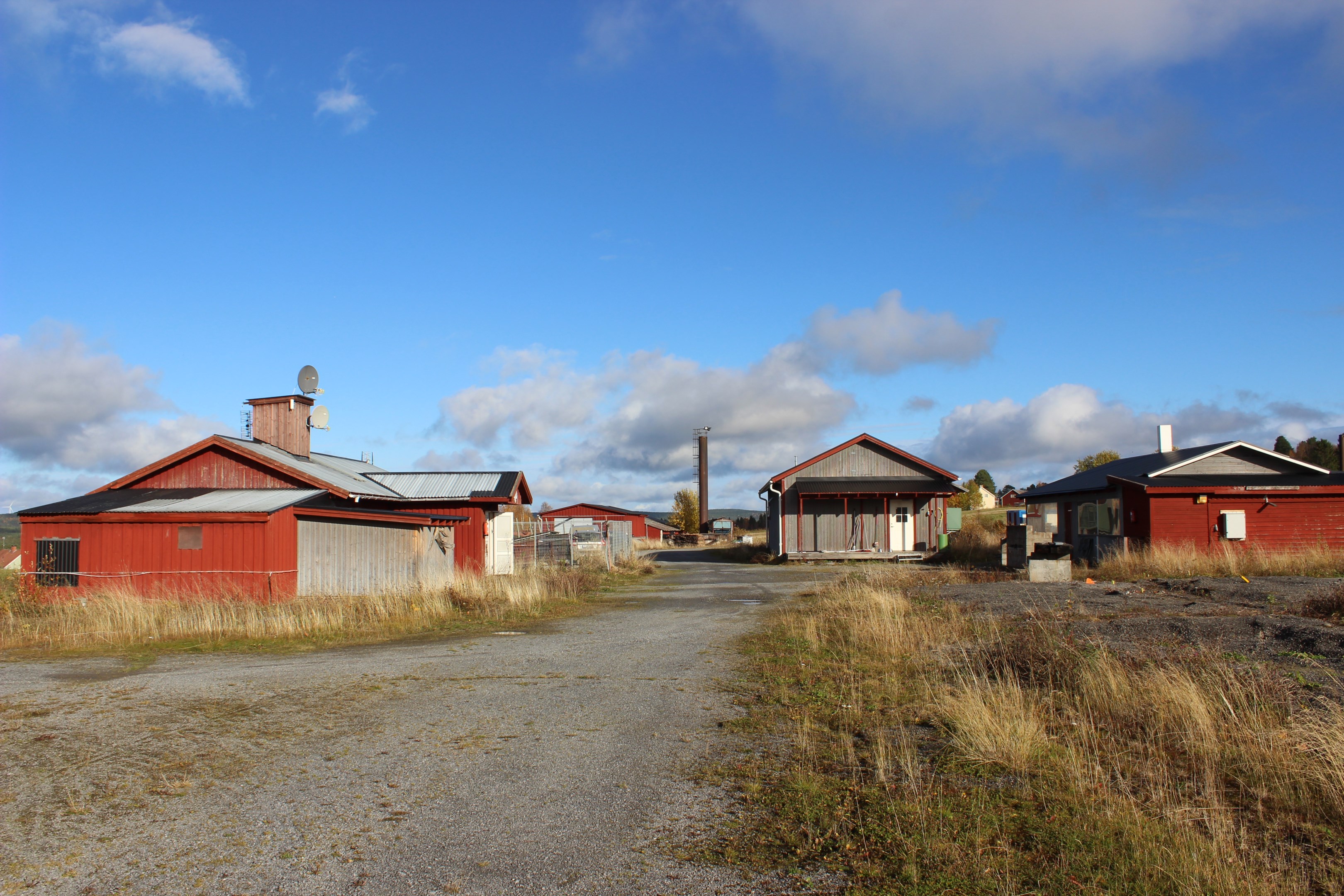 Del av camp området