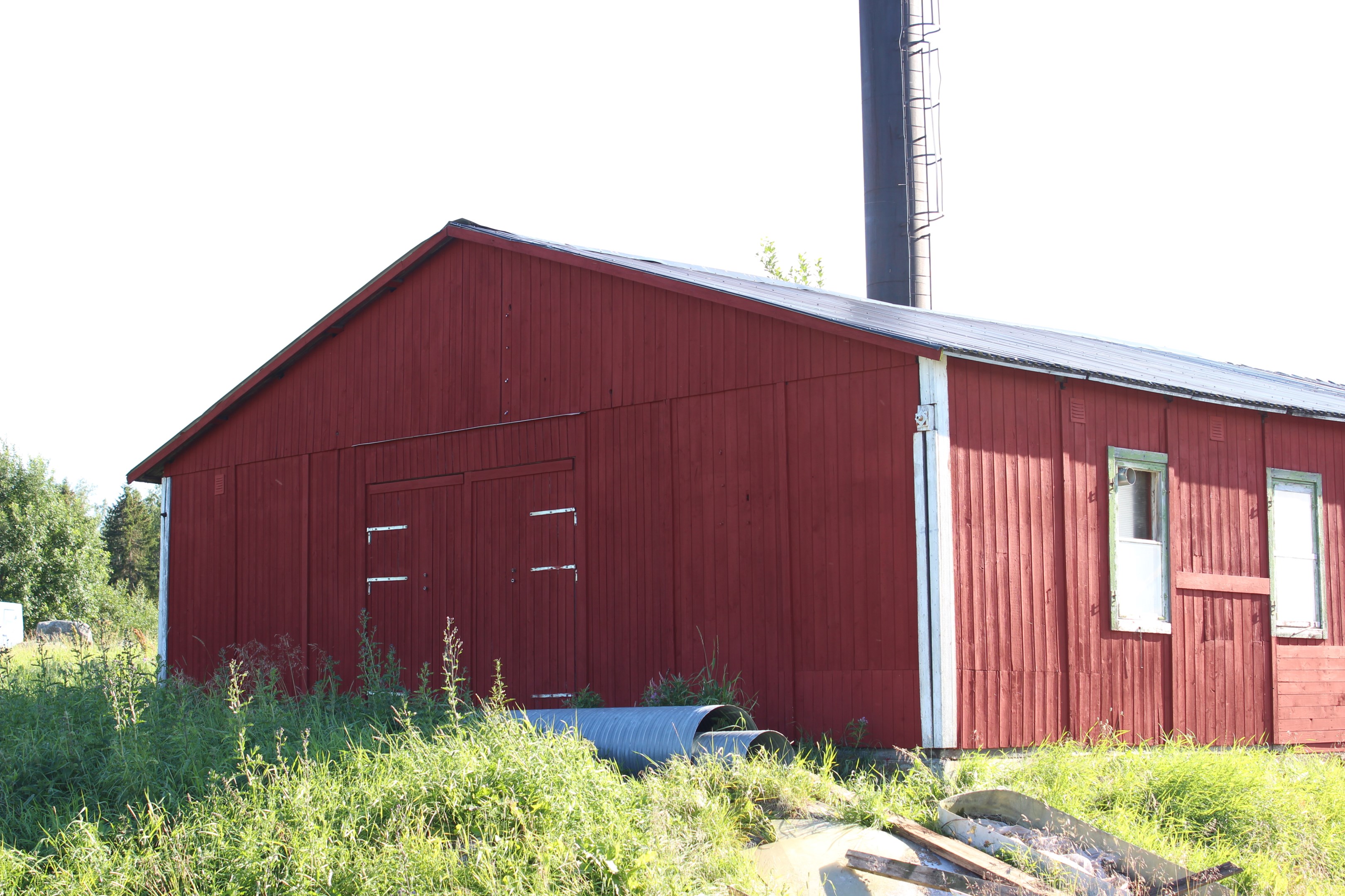 Verkstad, förråd, panncentral