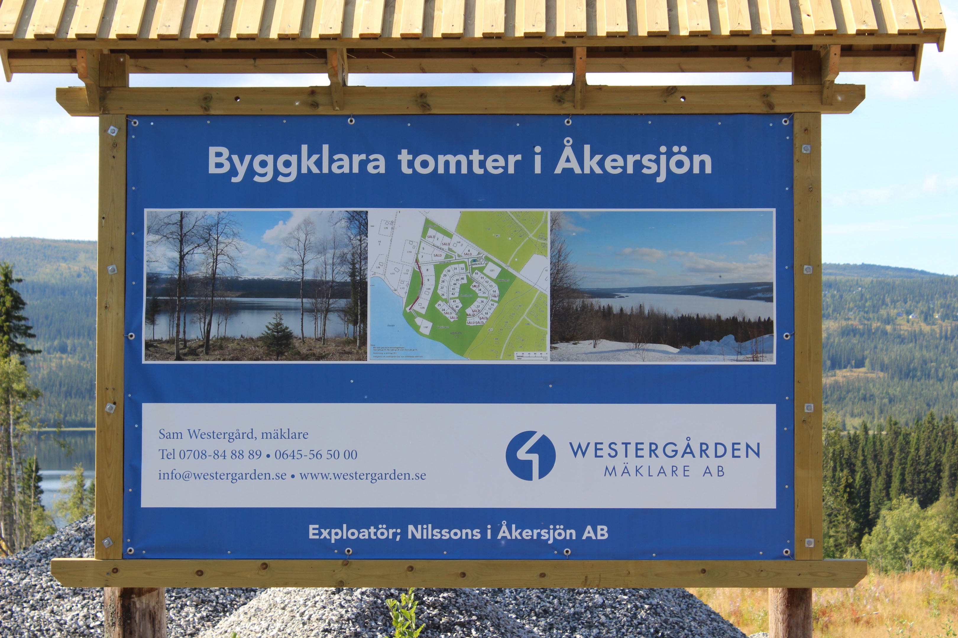 Byggklara tomter i Åkersjön