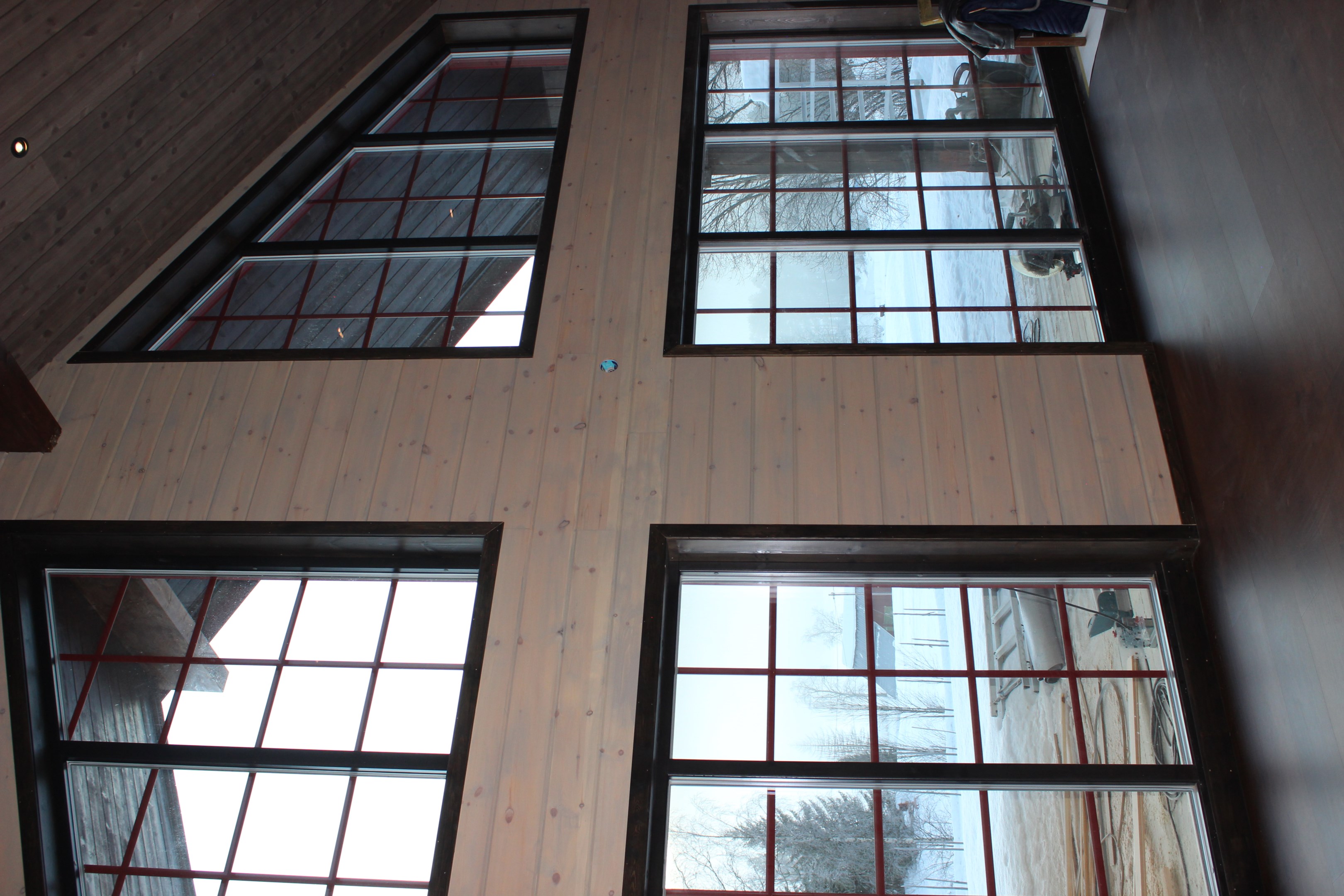 Fönsterparti i vardagsrum