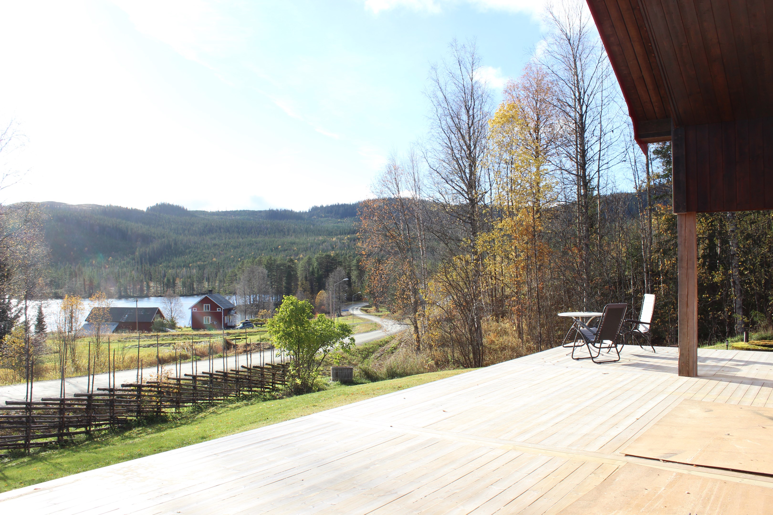 Stor altan,  sjöutsikt