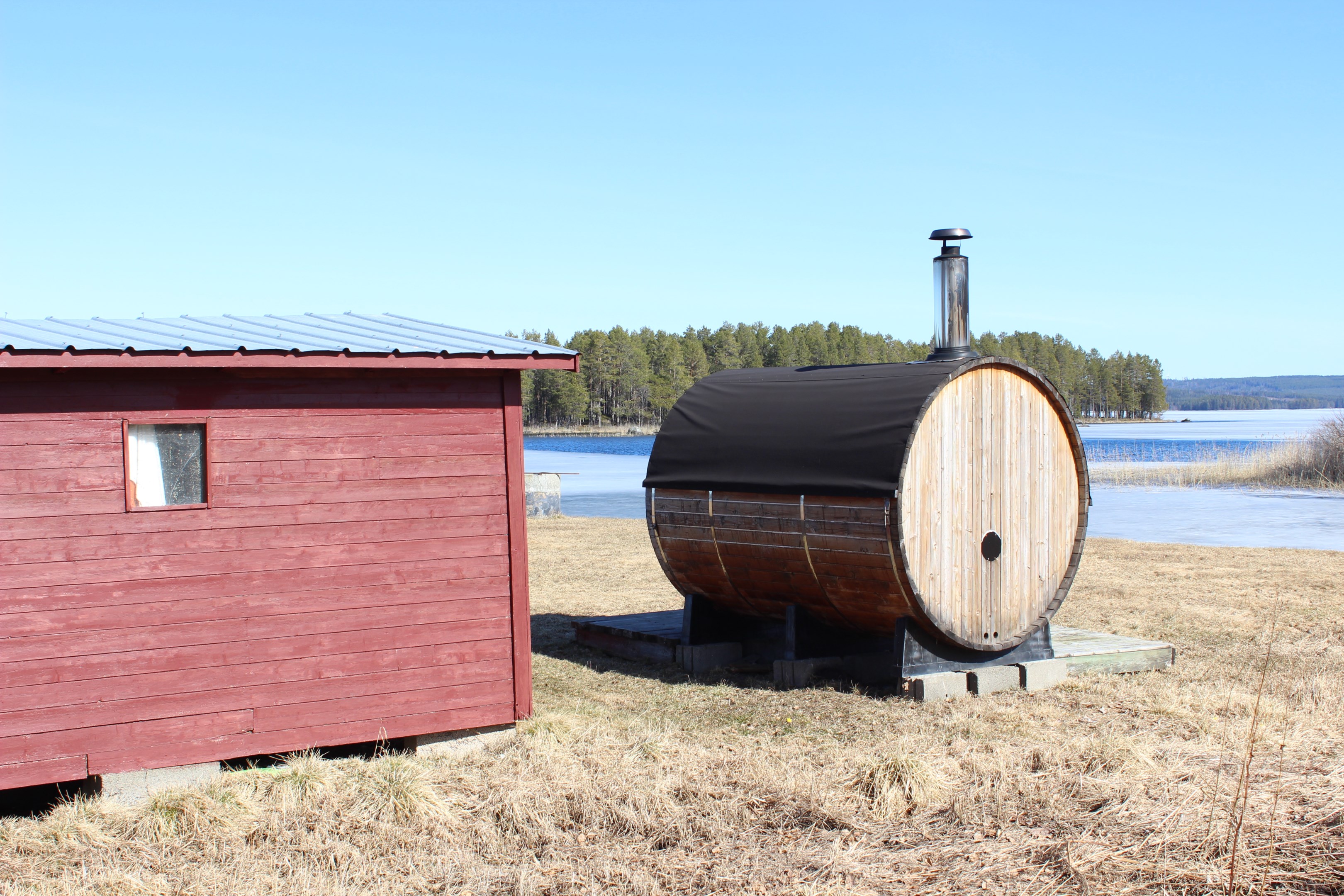 Bastu och omklädning