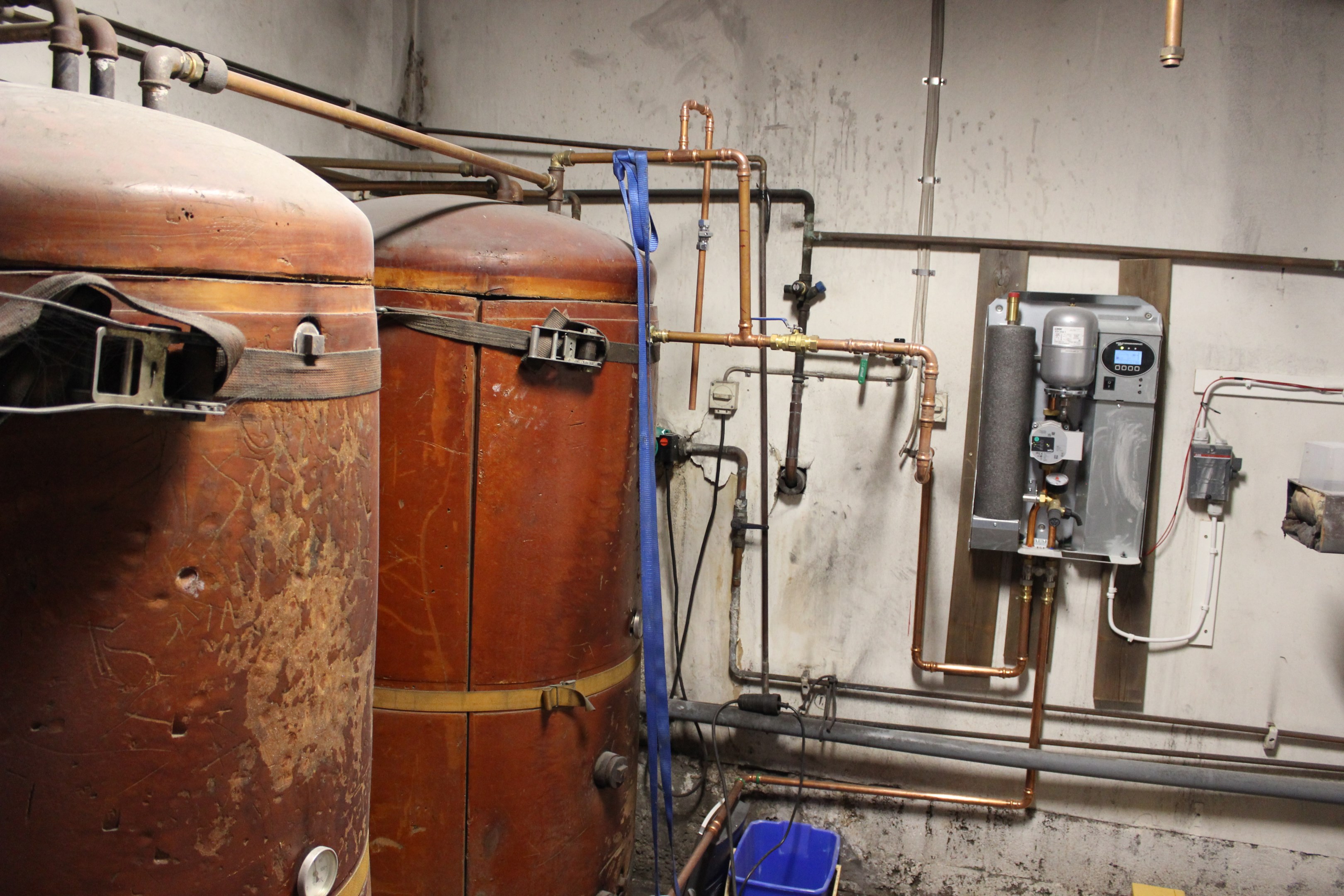 Acc-tankar 500L/styck i pannrum, uthus