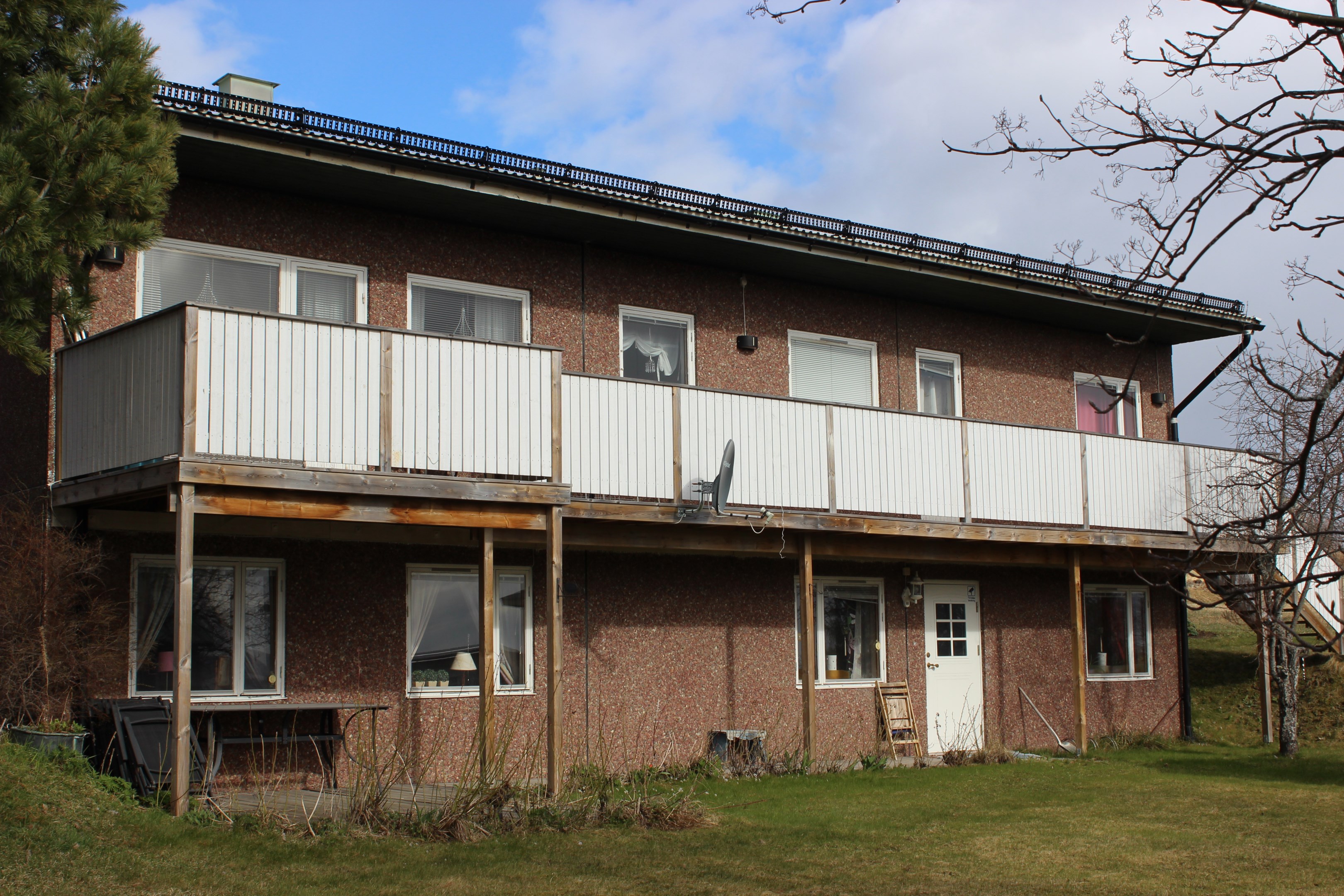 Exteriör gårdssida