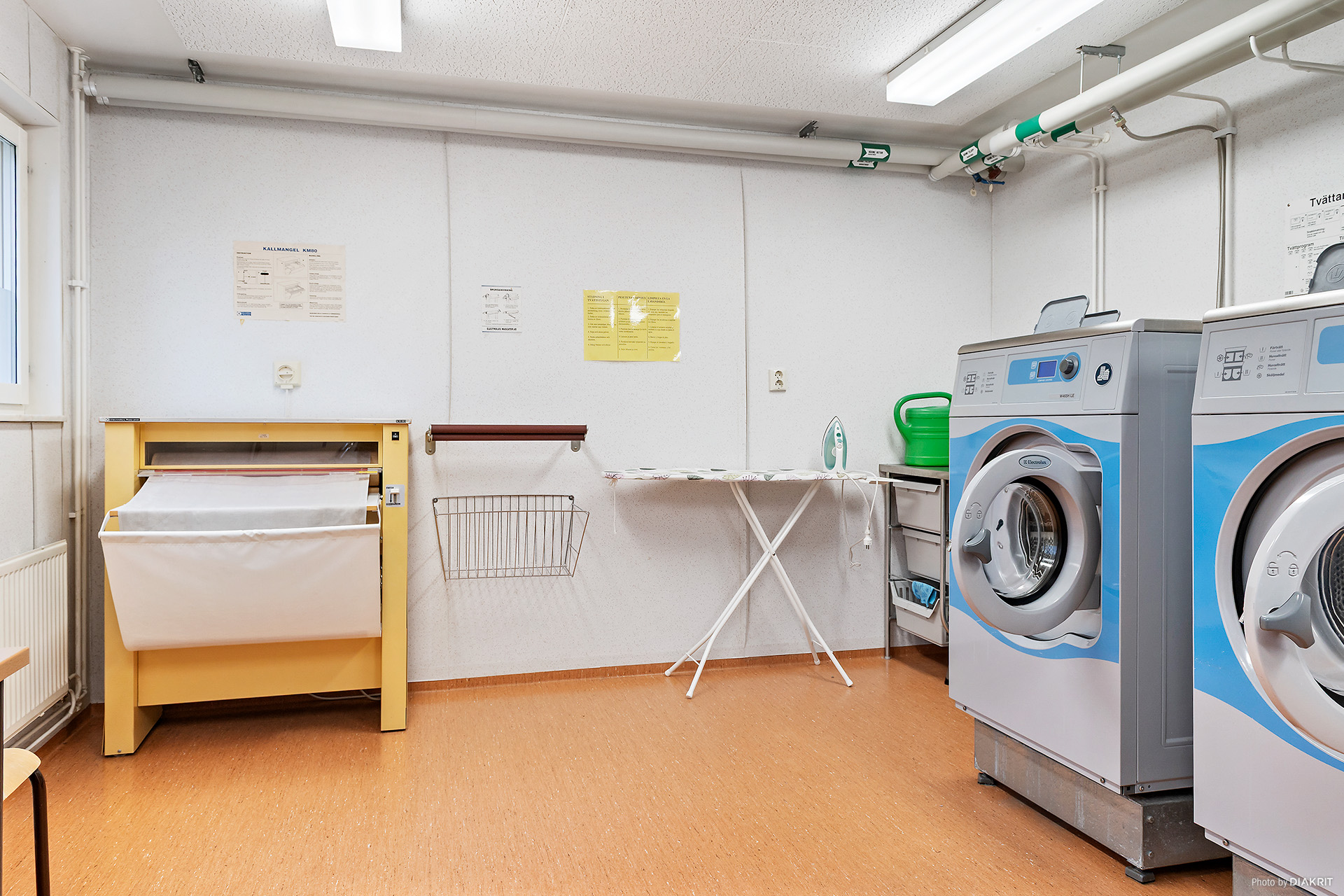 Tvättstuga i samma entre