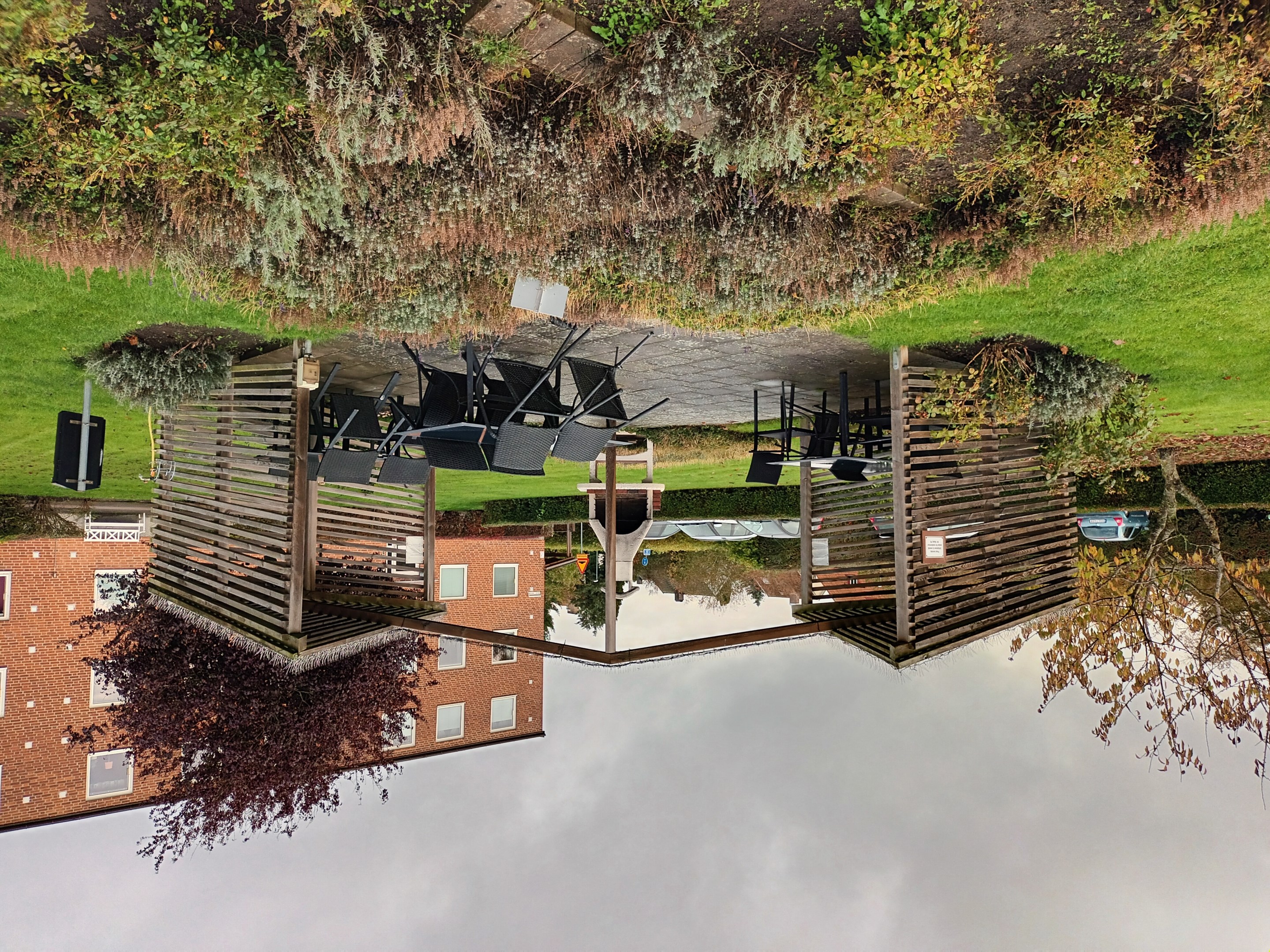 Fantastiskt fin uteplats