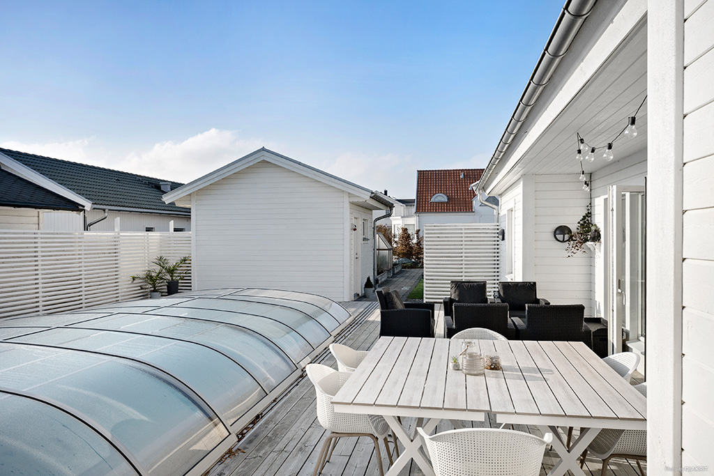 Insynsskyddad innergård