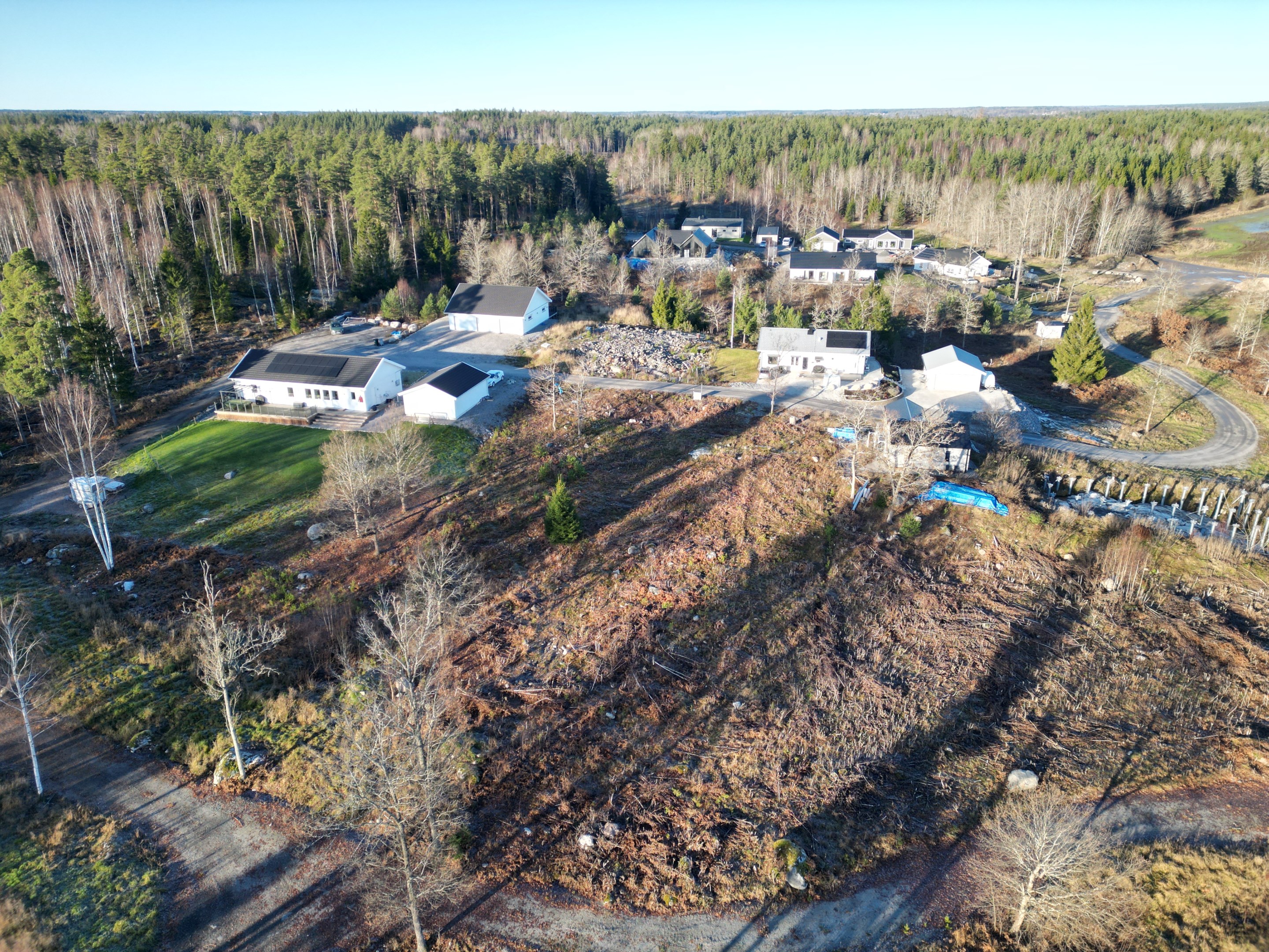 Villa tomt Brosättrahöjden 23 (Rimbo-Viby 1:30)