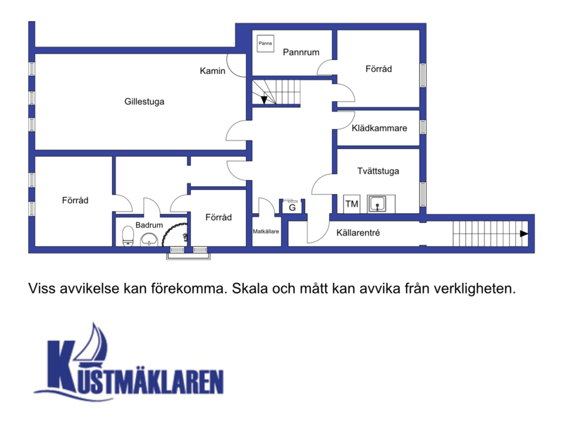 Planritning - Källarplan