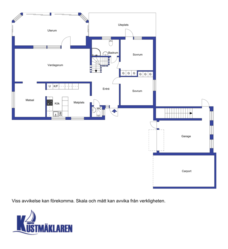 Planritning - Entréplan