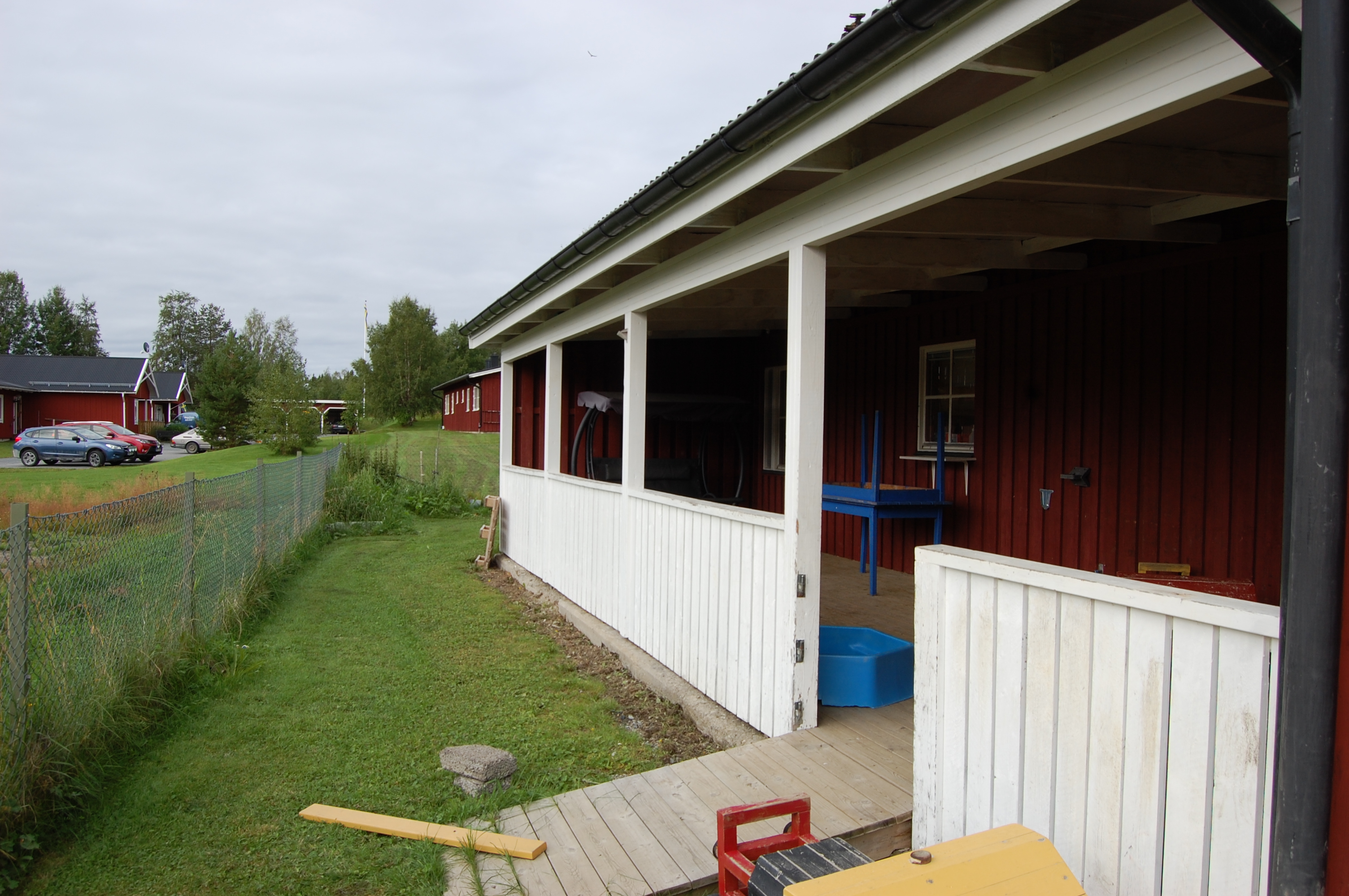 Altan, baksida förskola