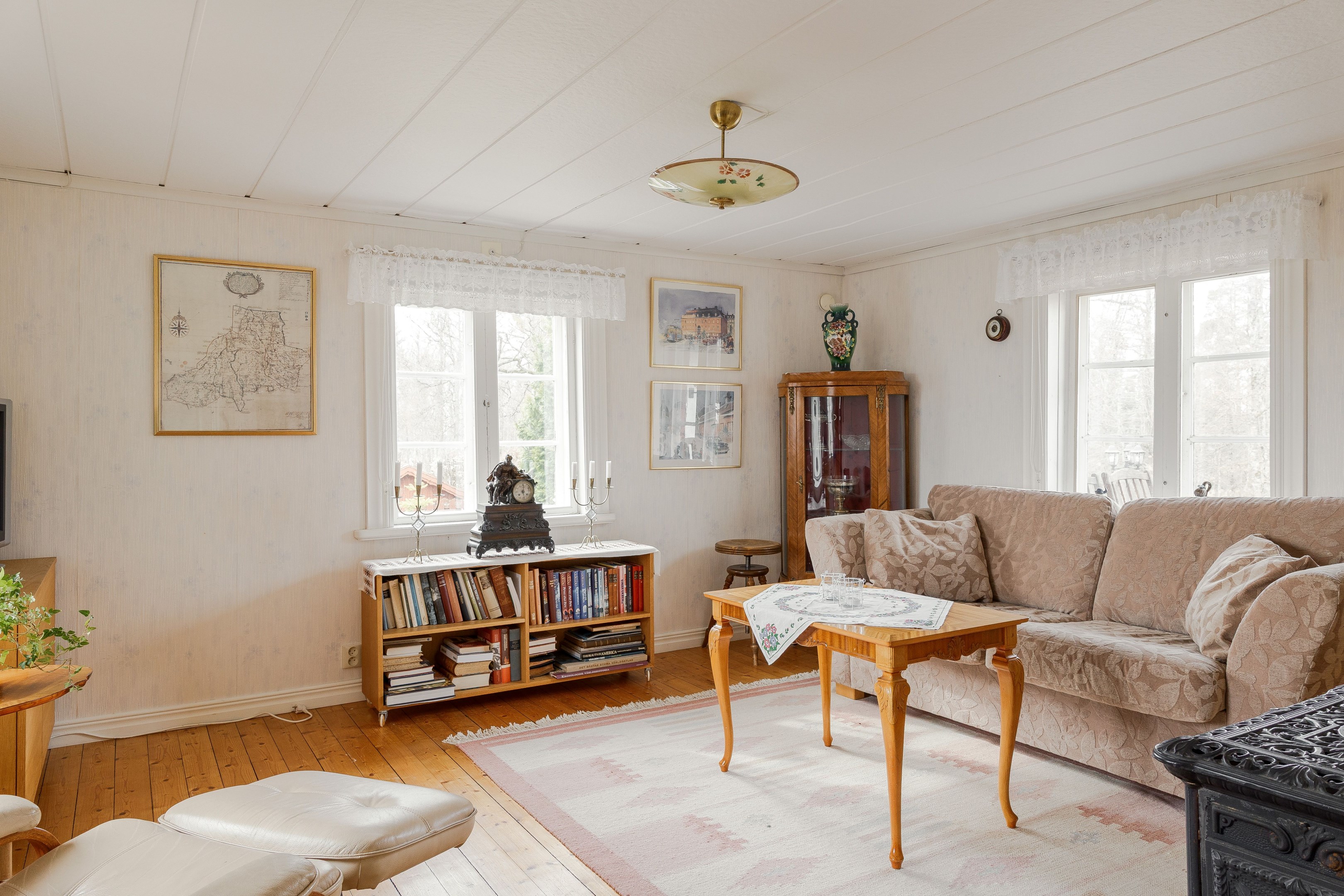 Interiör röda huset