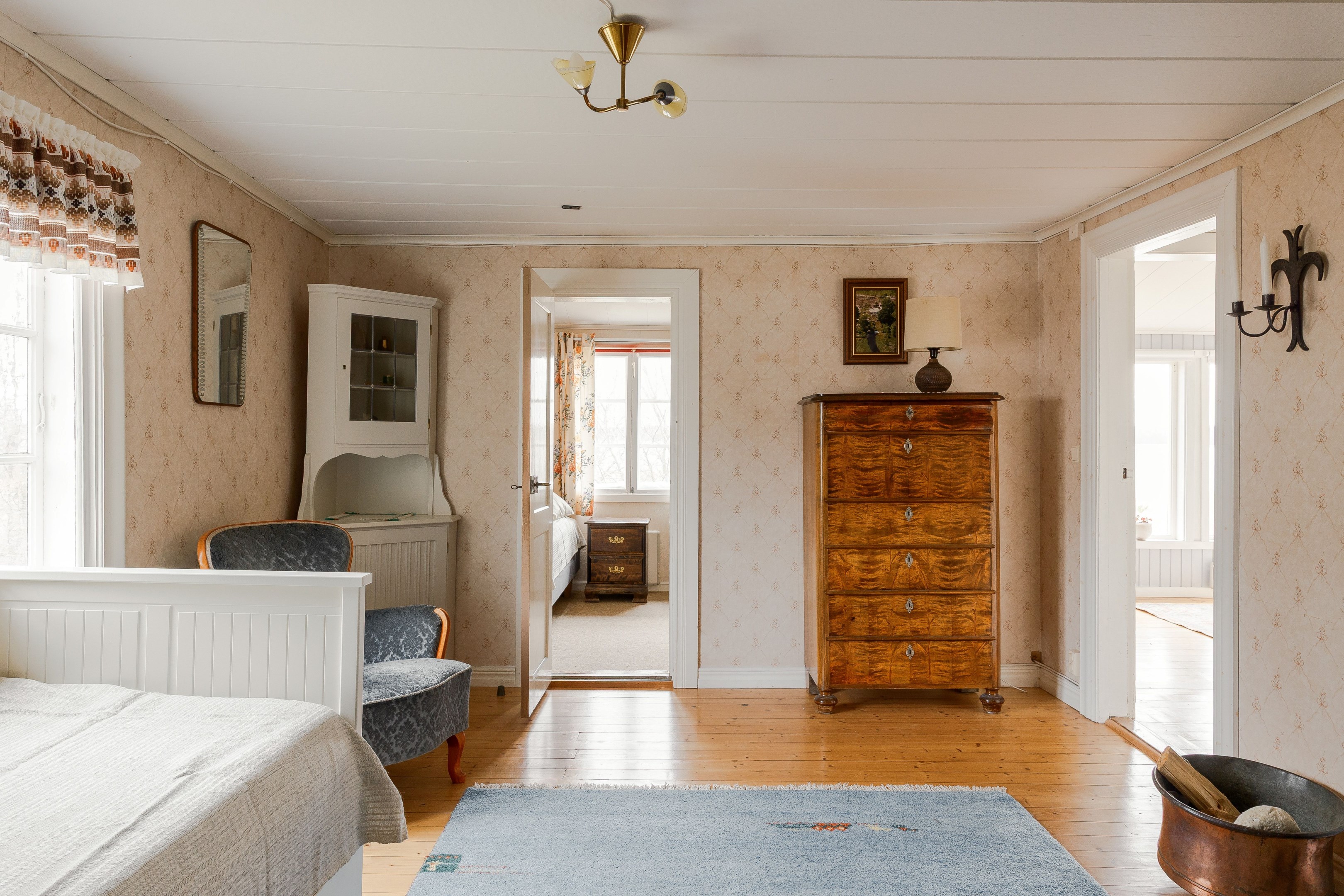 Interiör röda huset