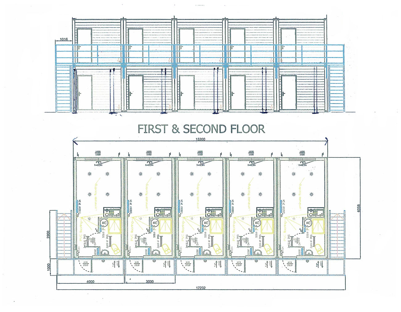 ANNEXET - Byggnad med 10 rum -  PLANSKISS