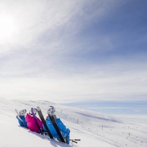 Tid tillsammans, sol & snö