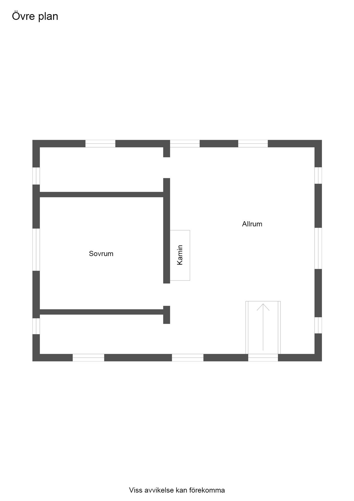 Planritning Övervåning