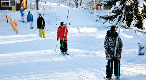 Släplift till Högfjället