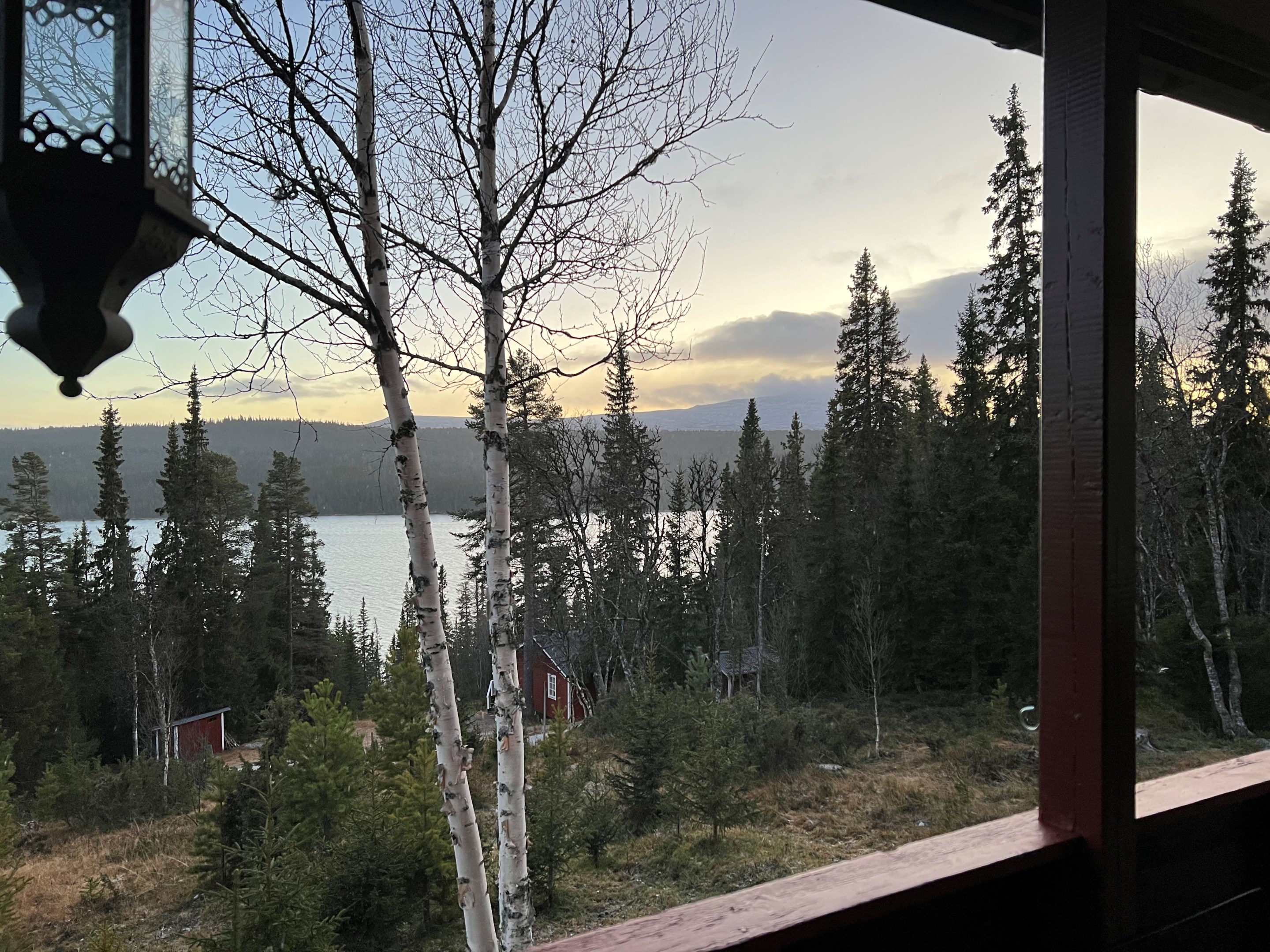 Utsikten från altanen