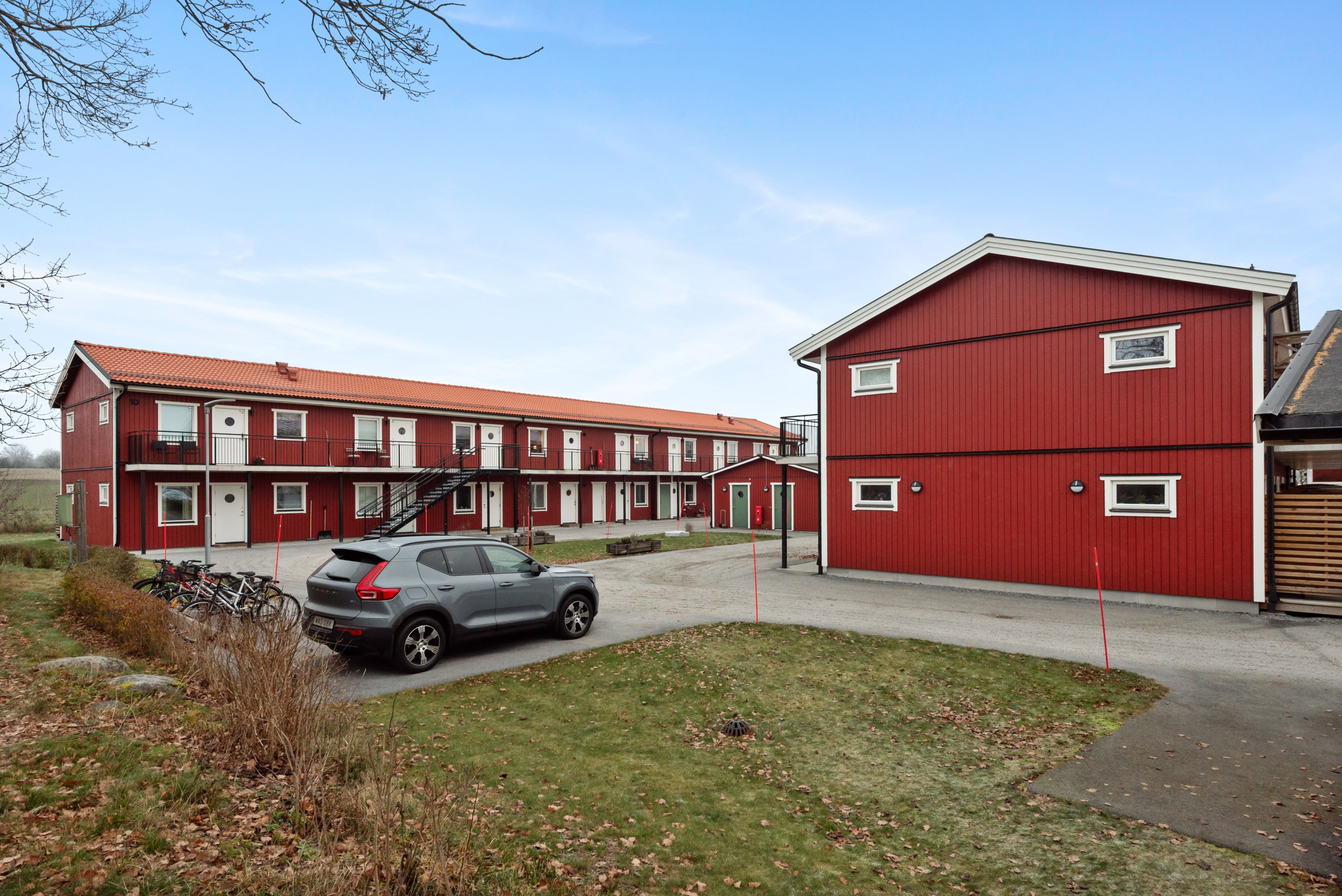 Innergård mellan husen