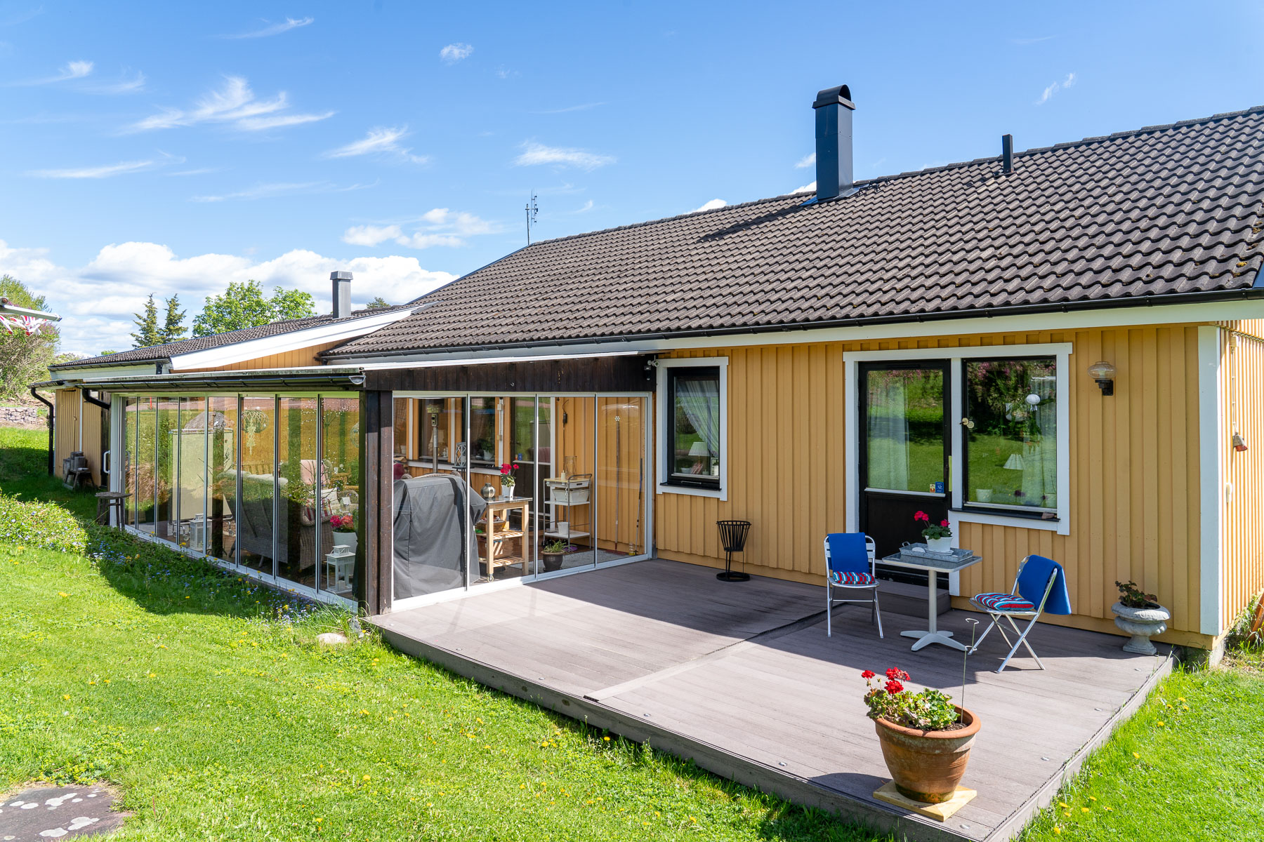 Uterum samt uteplats