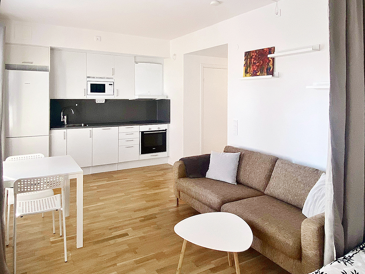 Allrum och kök i ett