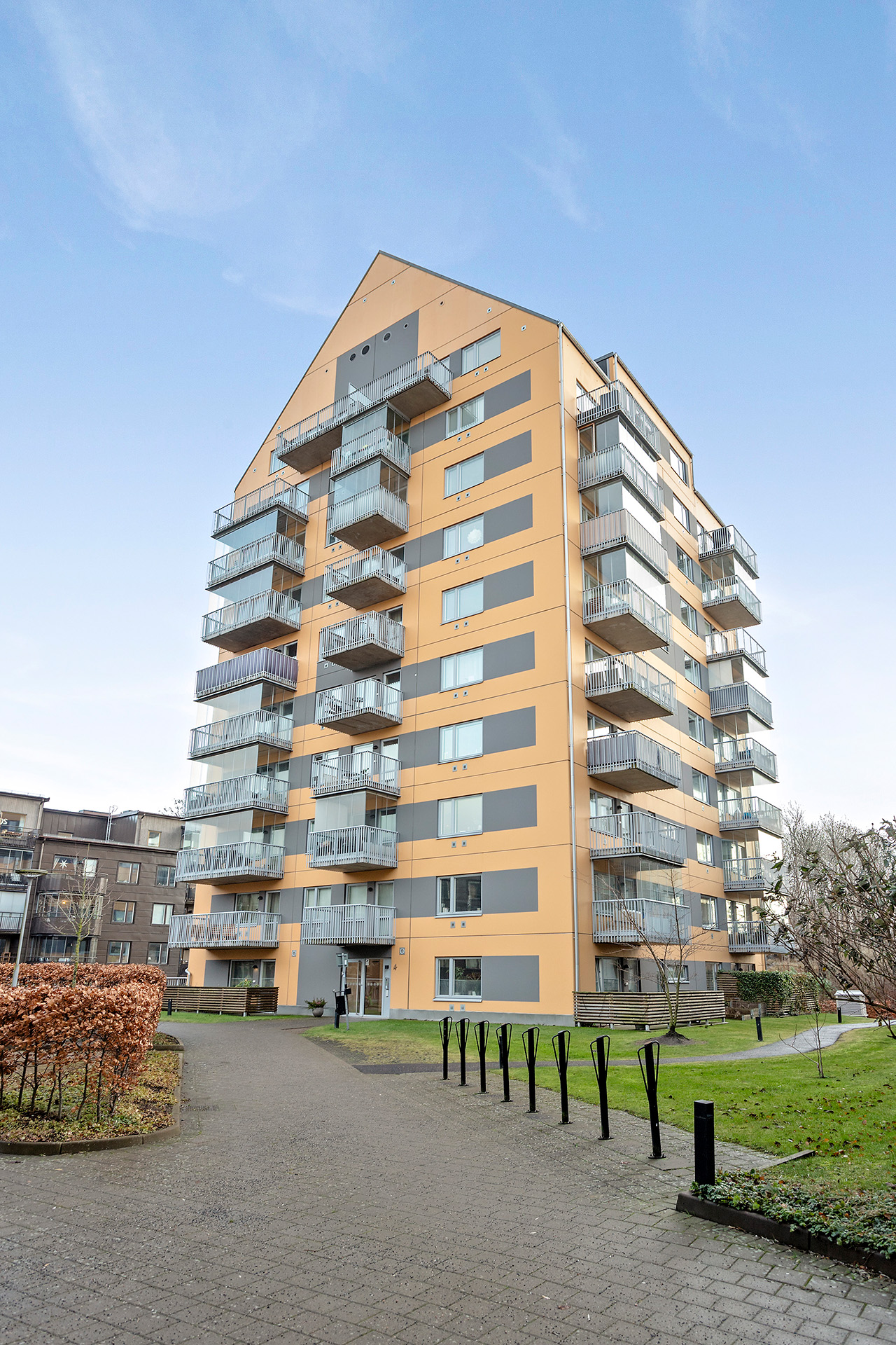 Entré från gården