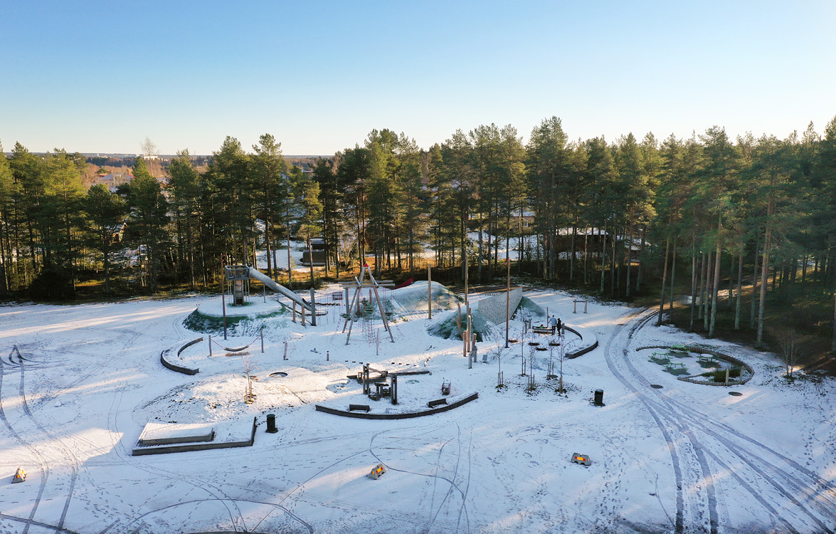 Lekpark vid Musköten